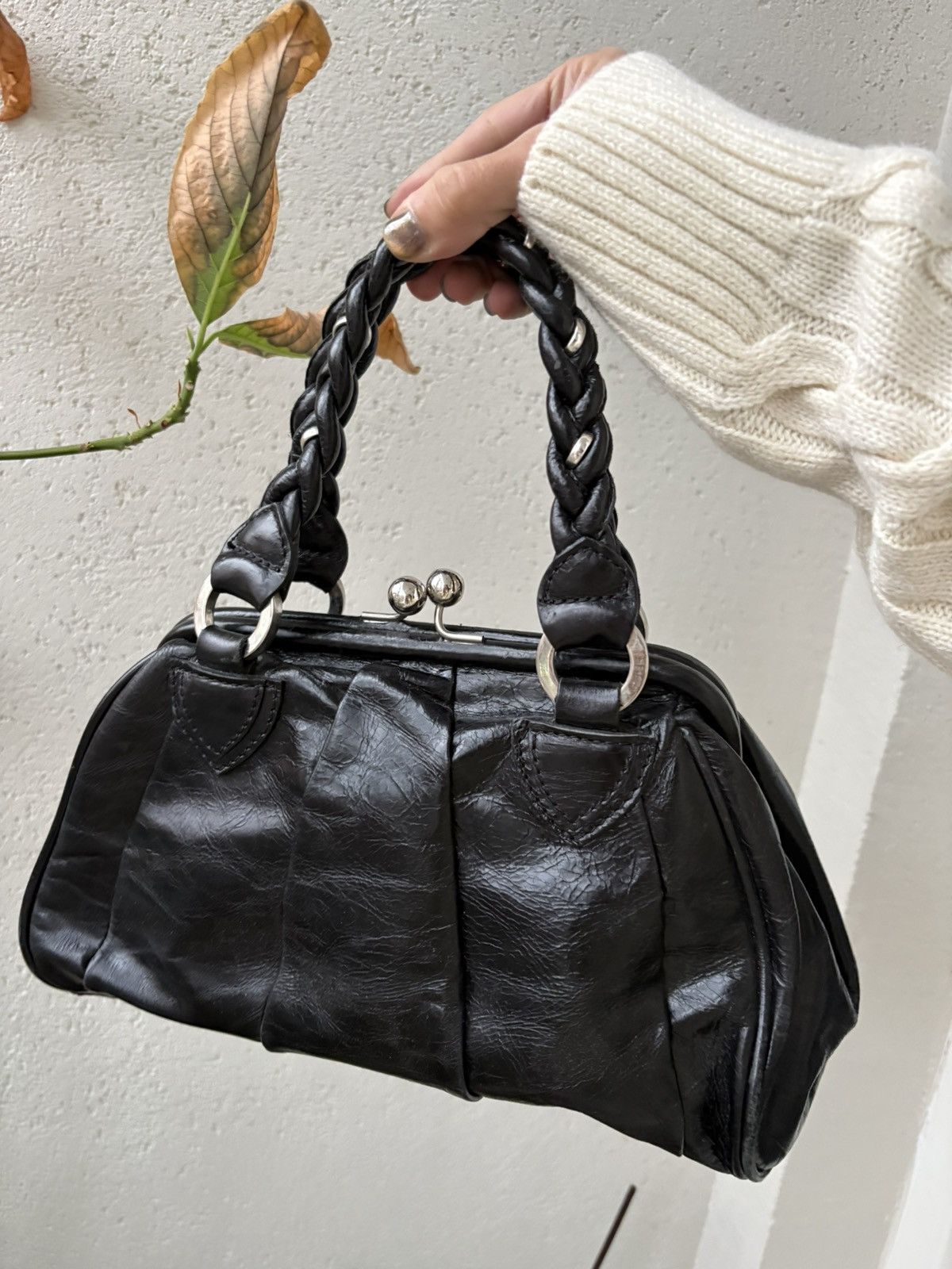 Vintage Vakko leather bag Size ONE SIZE - 3 Thumbnail