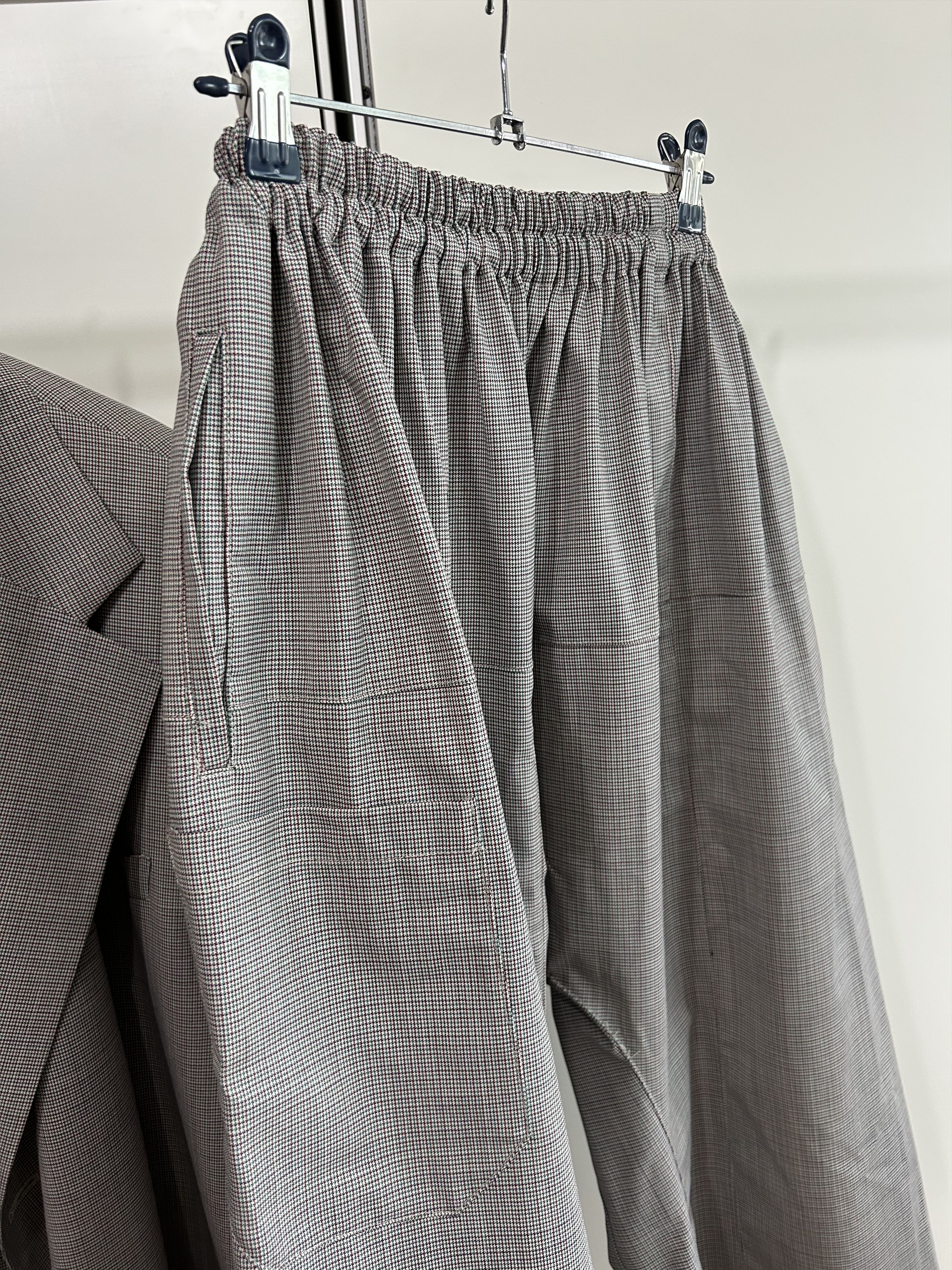 Raf Simons RAF SIMONS 18SS Gingham Check Oversized Blazer Setup Size 46L - 12 Thumbnail