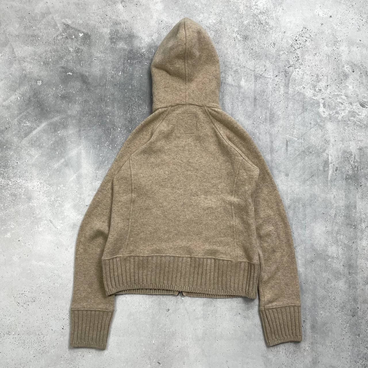 Woolrich Woolen Mills Woolrich Wool Cotton Fur Full-Zip Hoodie Women’s Beige M Size M / US 6-8 / IT 42-44 - 2 Thumbnail