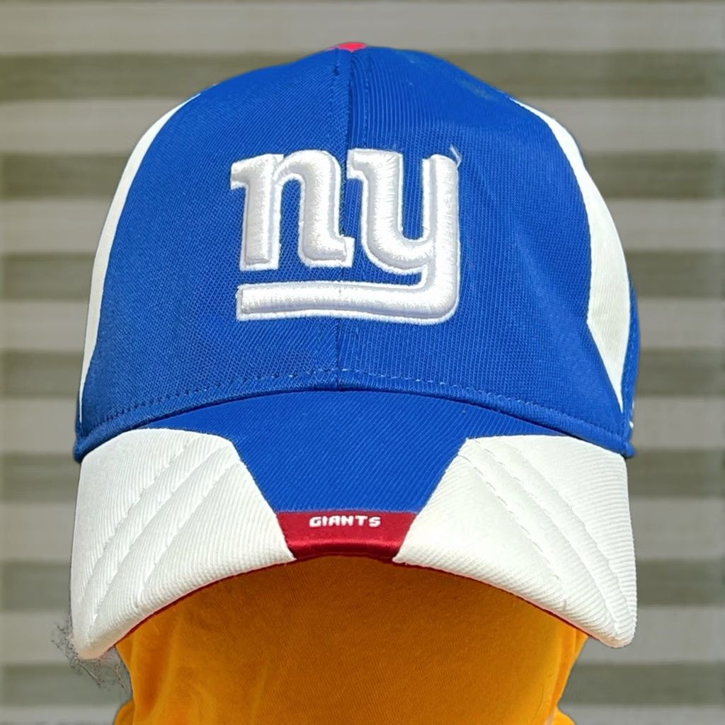 Reebok Reebok NFL On Field Hat Giants Blue M/L Mens Baseball Cap One Size Size ONE SIZE - 1 Thumbnail