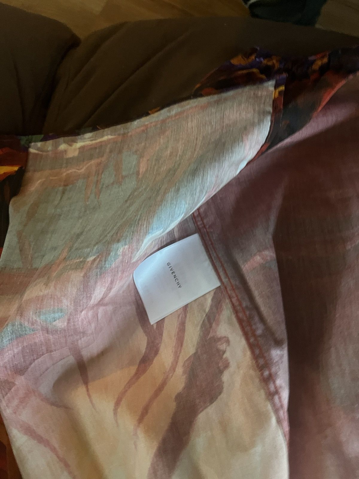 Givenchy Givenchy zipped shirt poplin with a Josh Smith Devil print. Size US XL / EU 56 / 4 - 9 Thumbnail