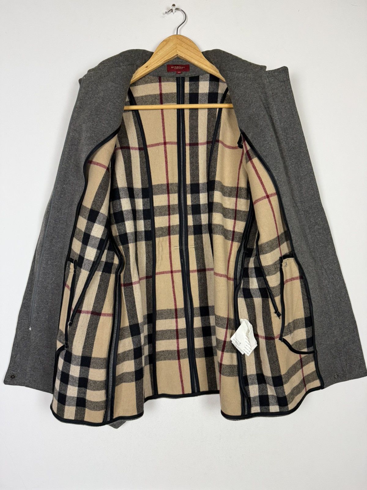 Burberry Burberry Nova Check Lining Belted Trench Coat Size US XS / EU 42 / 0 - 8 Thumbnail