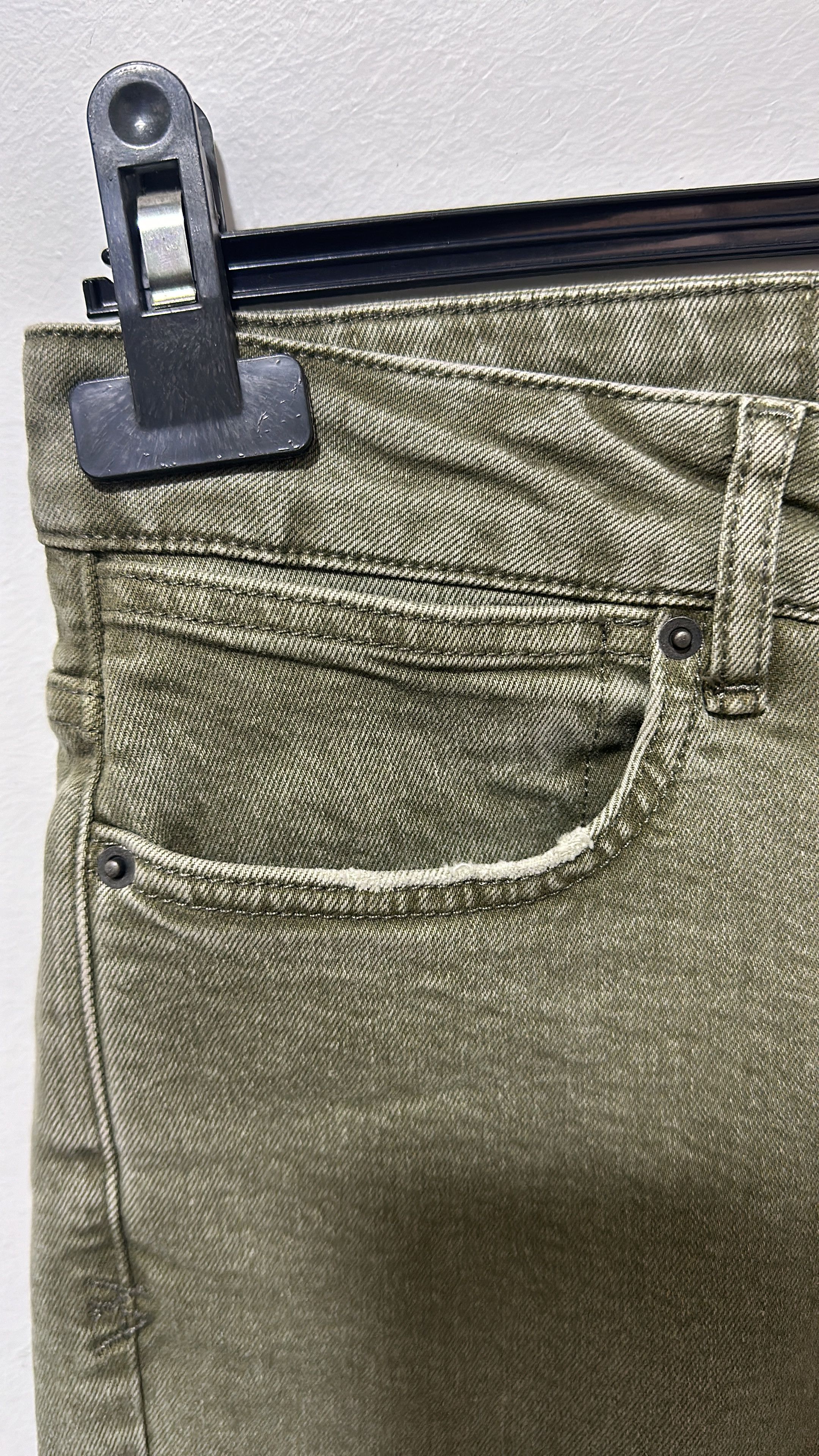 Ksubi Van Winkle Outback Ripped Recycled Cotton Blend Skinny Jeans Size US 32 / EU 48 - 6 Thumbnail