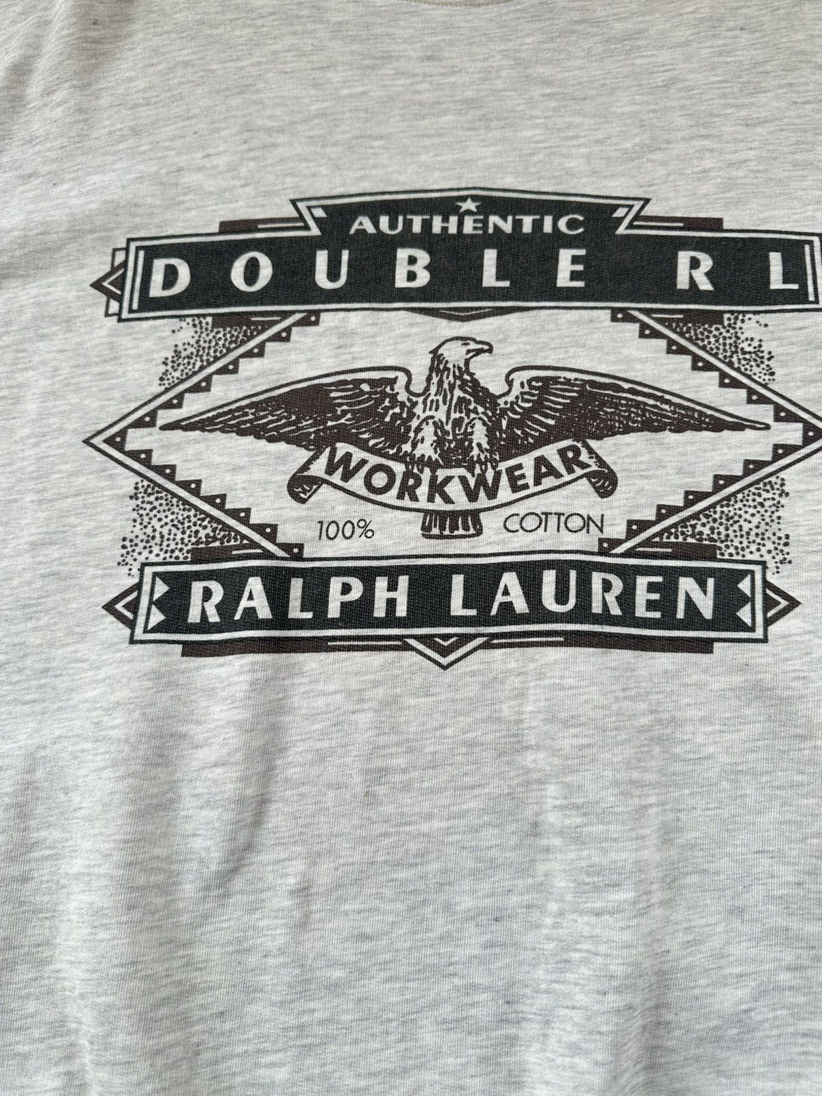 RRL Ralph Lauren Double RL sweater spellout Size US L / EU 52-54 / 3 - 5 Thumbnail