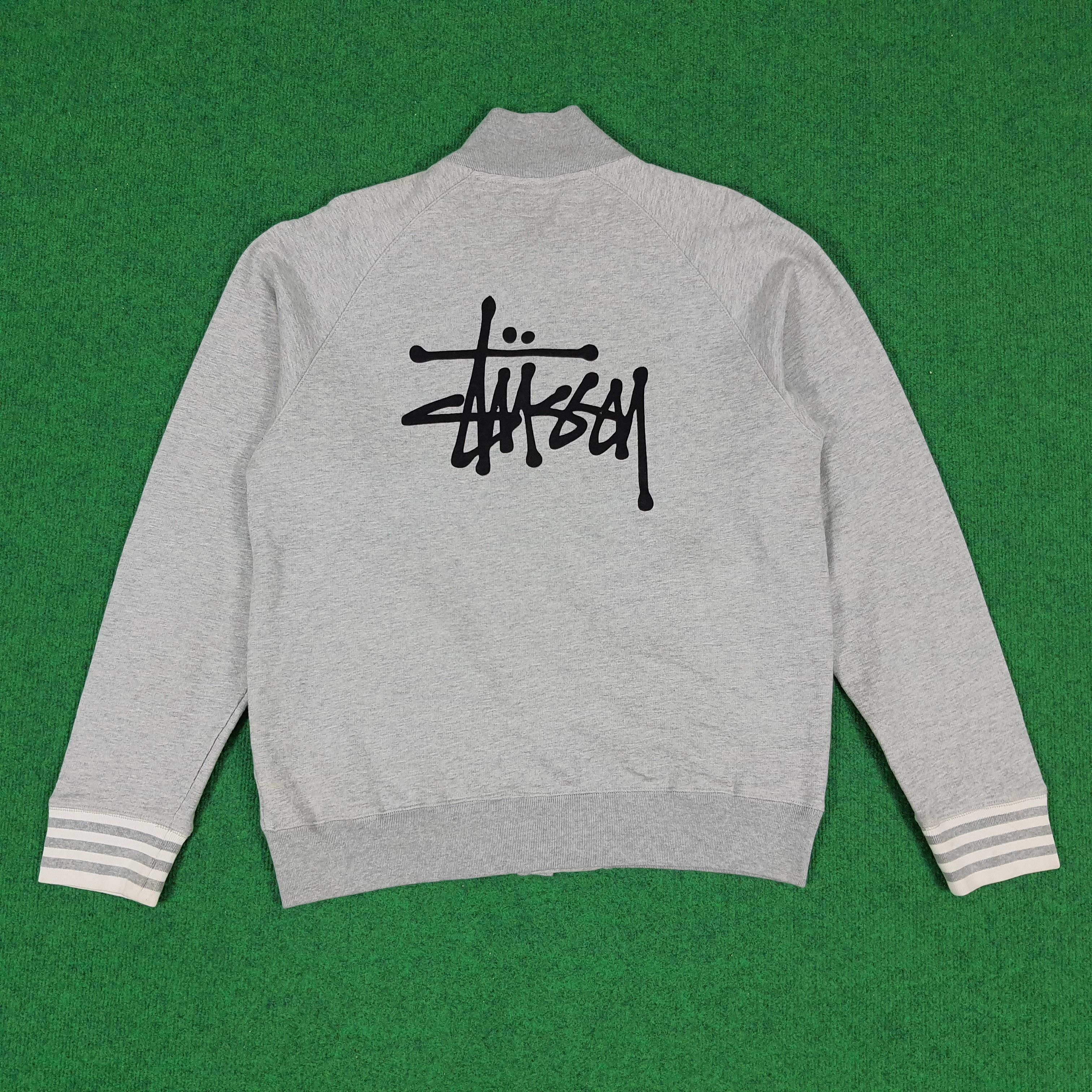 Stussy × Vintage Vintage Stussy Skateboards Streetwear Custom Logo Varsity Size US M / EU 48-50 / 2 - 1 Thumbnail