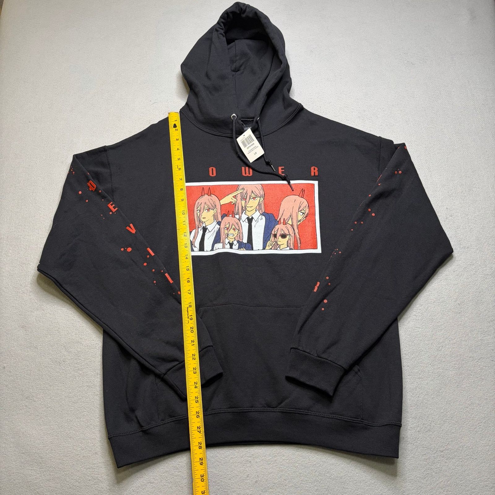 Vintage Chainsaw Man Power Anime Hoodie Men’s L Crunchyroll NWT Size US L / EU 52-54 / 3 - 6 Thumbnail