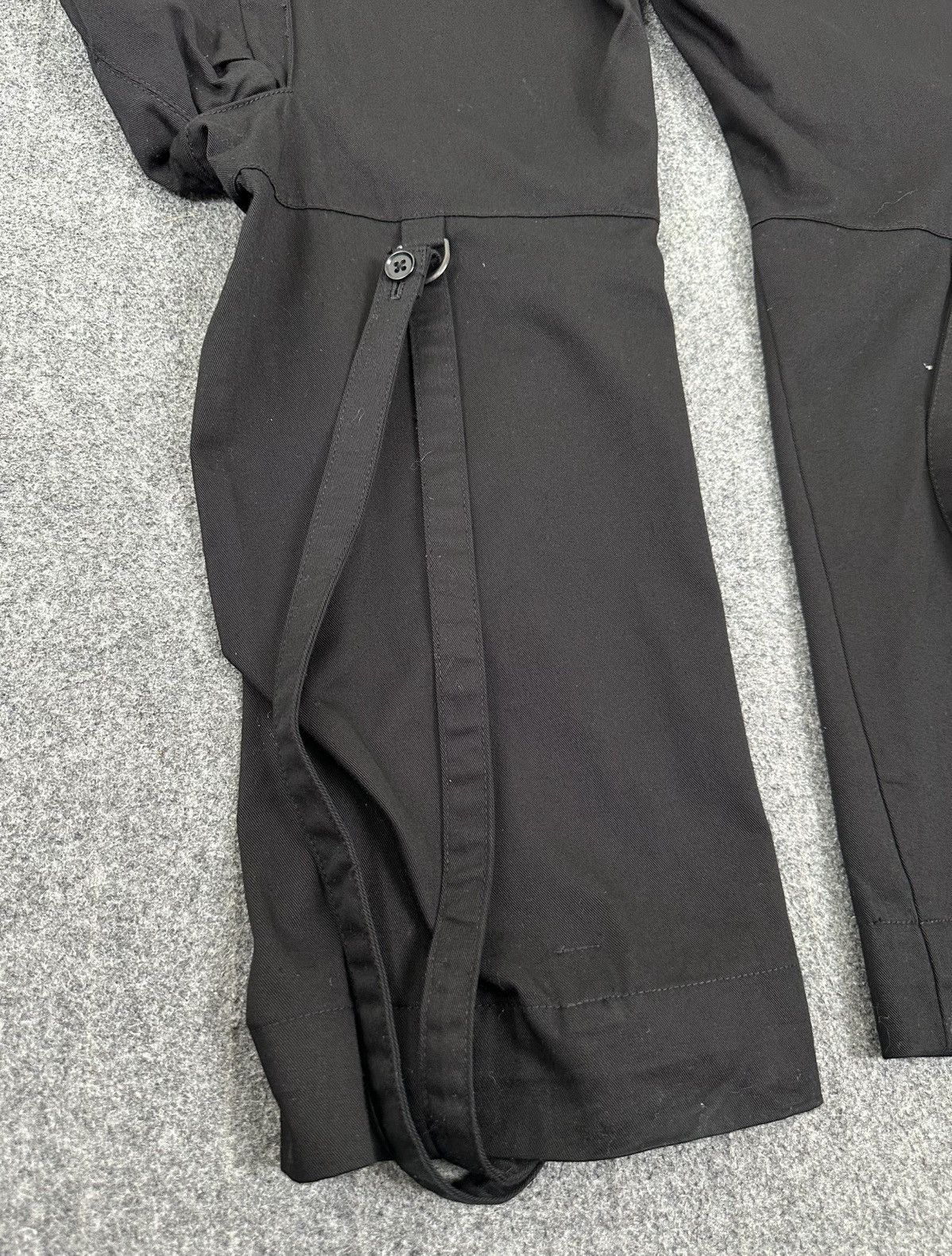 Y's × Yohji Yamamoto Yohji Yamamoto - Y’s S/S01 “Bomb” Parachute Cargo Jumpsuit Size US 33 - 10 Thumbnail