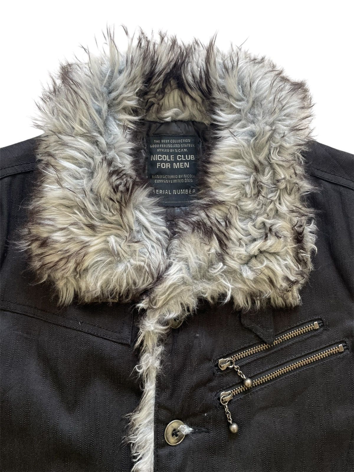 Japanese Brand × Vintage 🔥Vintage Biker Jacket Nicole Club Mink Fur Lining Kapital Size US M / EU 48-50 / 2 - 8 Thumbnail