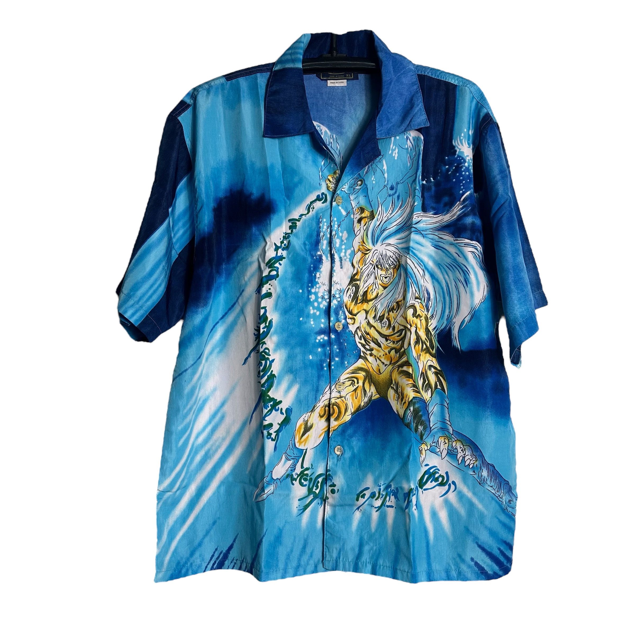 Anime × Vintage 🔥RARE🔥Vintage Dark Schneider Japanese Anime OVP Shirt Size US XL / EU 56 / 4 - 1 Thumbnail