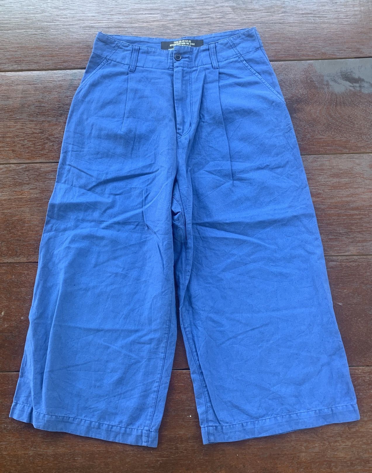 Issey Miyake Zucca Japan Cabane de zucca baggy cropped pants Size 29" - 1 Thumbnail