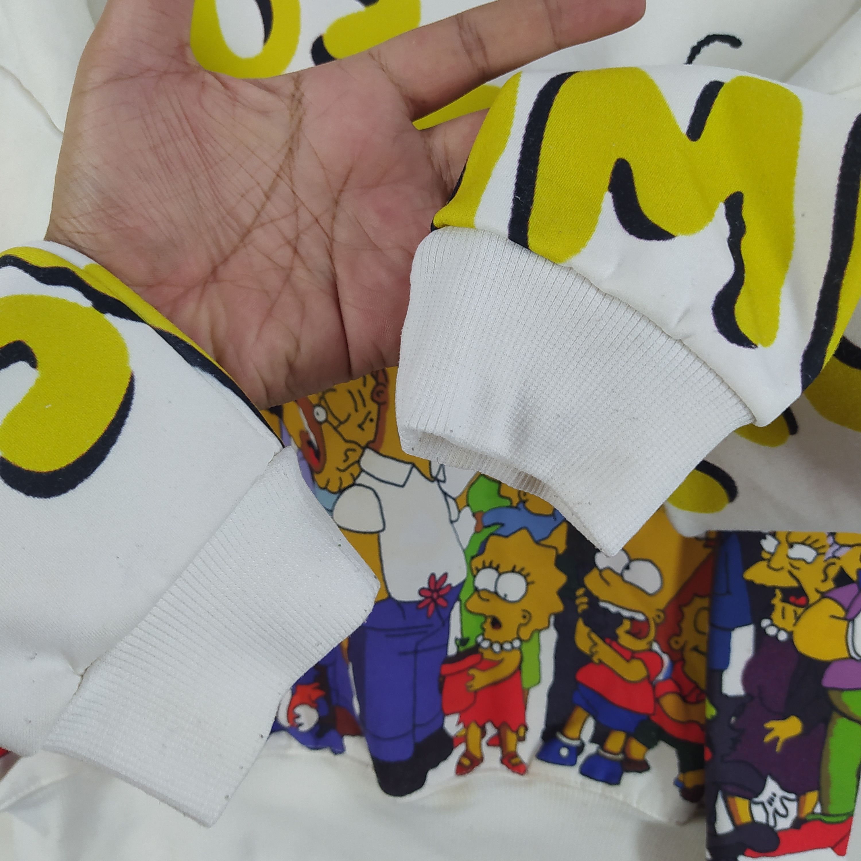 Designer × Vintage Vintage EMAX The Simpsons Crop Top Big Print Big Logo Rare Size US M / EU 48-50 / 2 - 6 Thumbnail