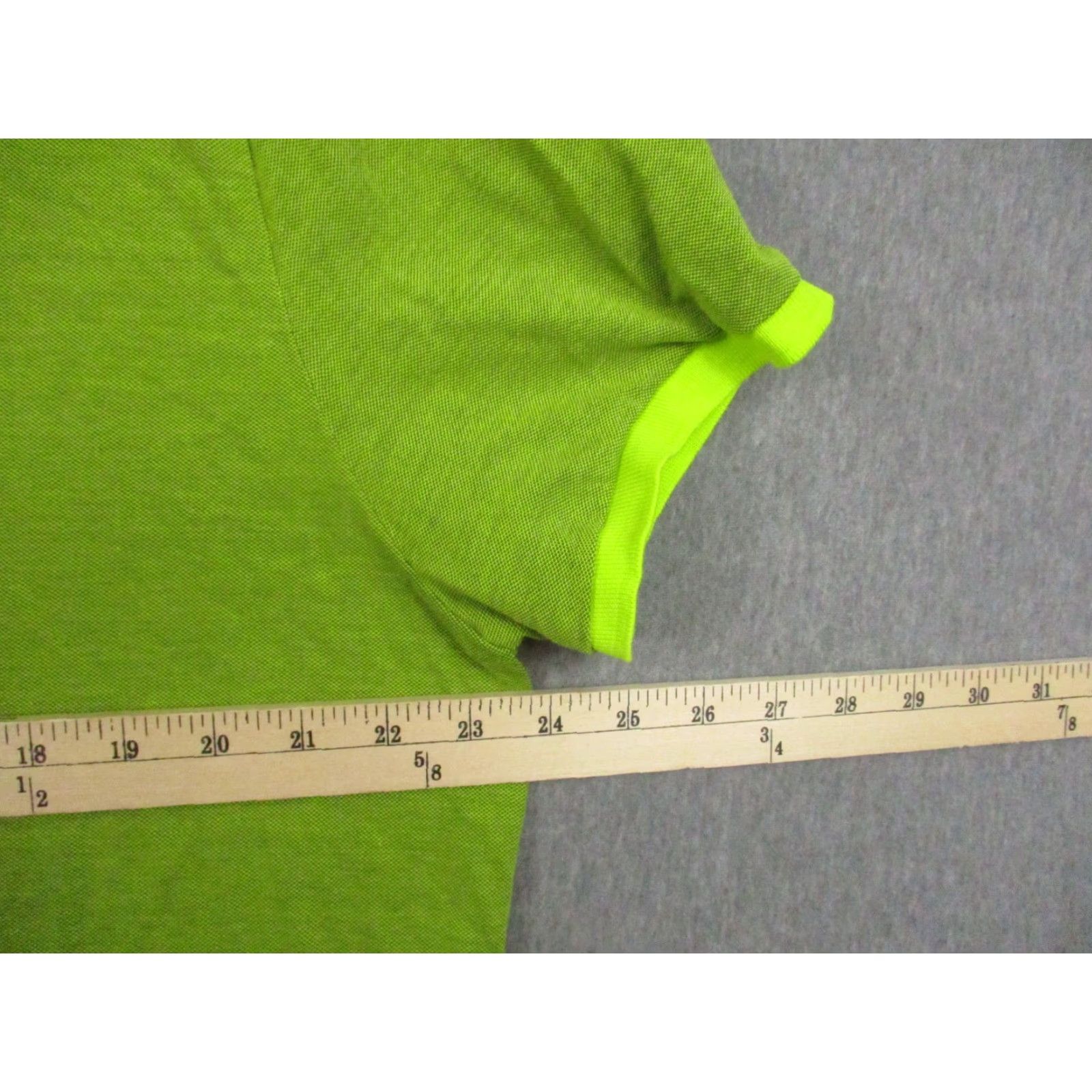 Vilebrequin Vilebrequin Polo Shirt Mens 3XL Green Neon Collar Turtle Logo Casual 100% Cotton Size US XXL / EU 58 / 5 - 6 Thumbnail