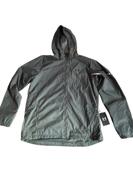 Under Armour Under Armour Rain Jacket - Gray Size US L / EU 52-54 / 3 - 1 Thumbnail
