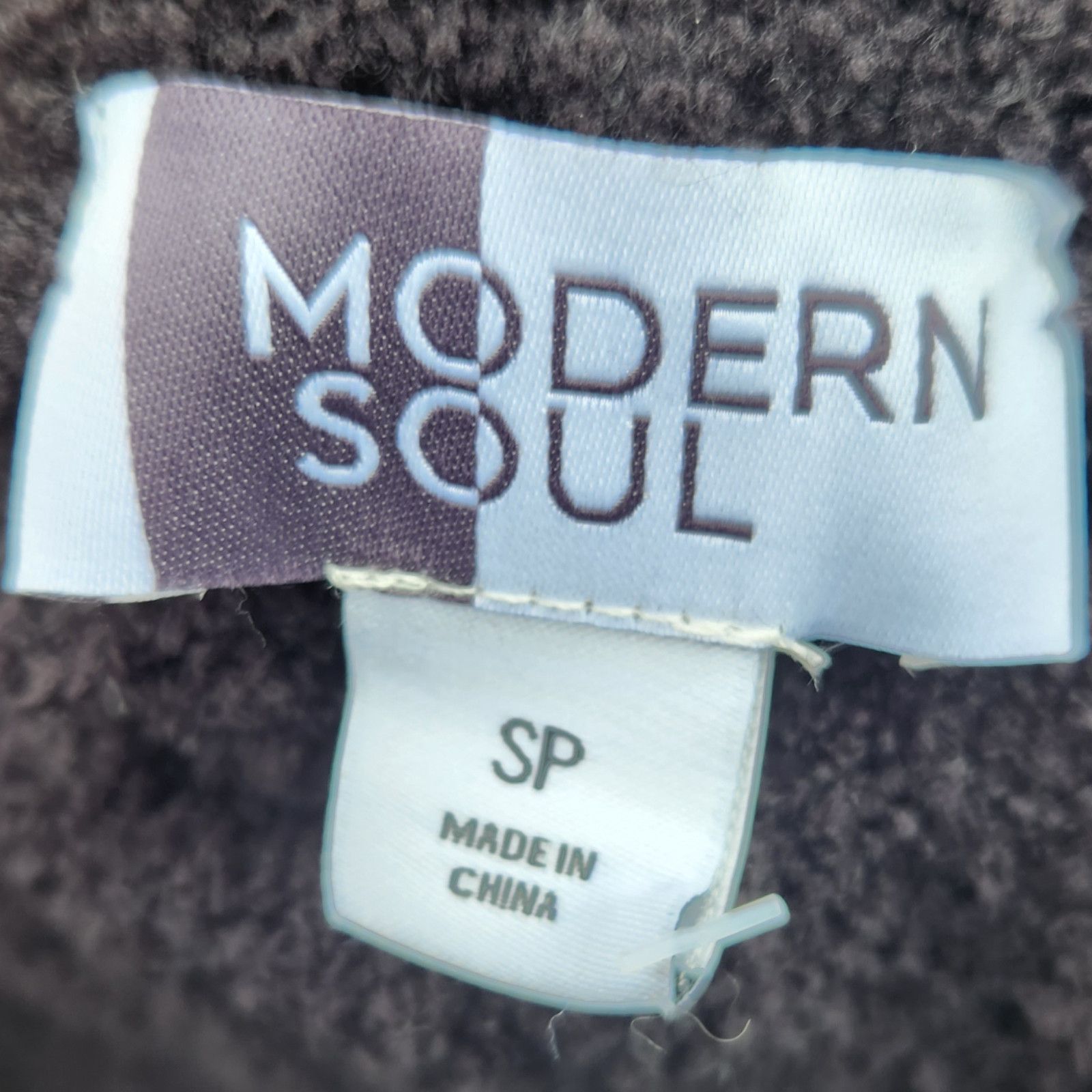 Other Modern Soul Women Petite Small Pant Black Elastic SherpaNWOT Size 26" / US 2 / IT 38 - 7 Thumbnail