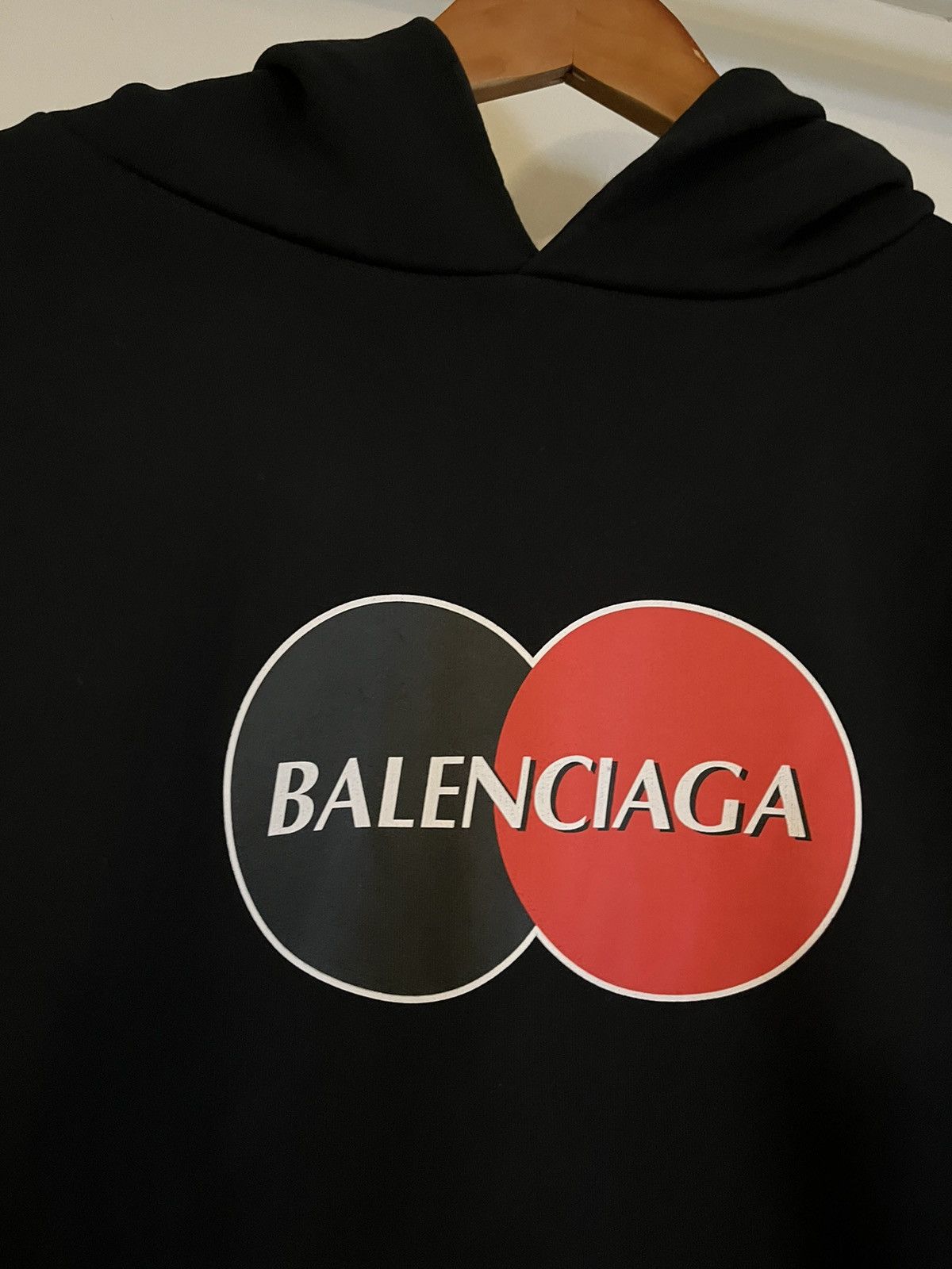 Balenciaga Mastercard Logo Oversized Hoodie SS20 Size US M / EU 48-50 / 2 - 2 Thumbnail