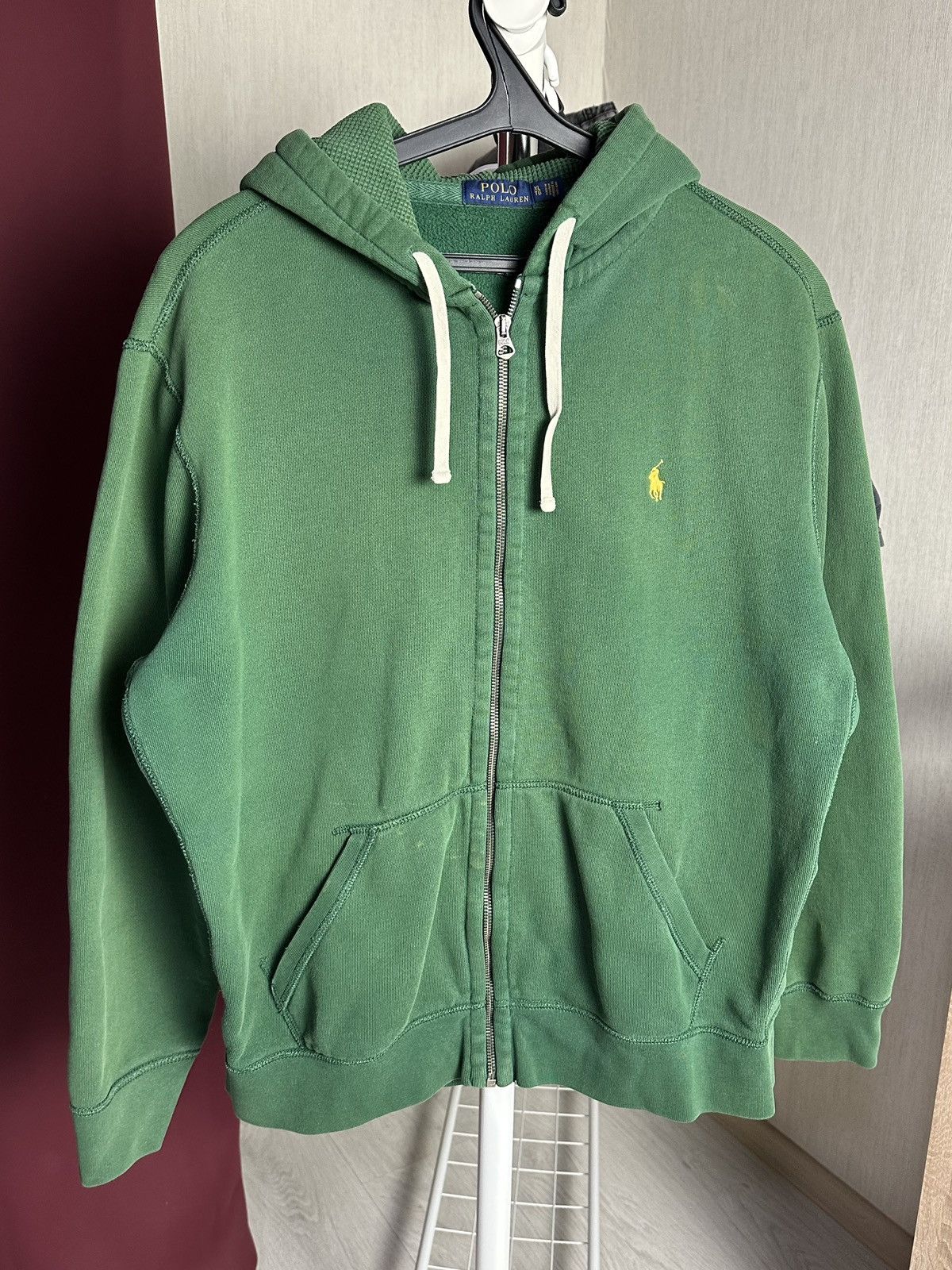 Polo Ralph Lauren Vintage Polo Ralph Lauren Heavy Cotton Zip Hoodie Logo 90s Size US XL / EU 56 / 4 - 1 Thumbnail