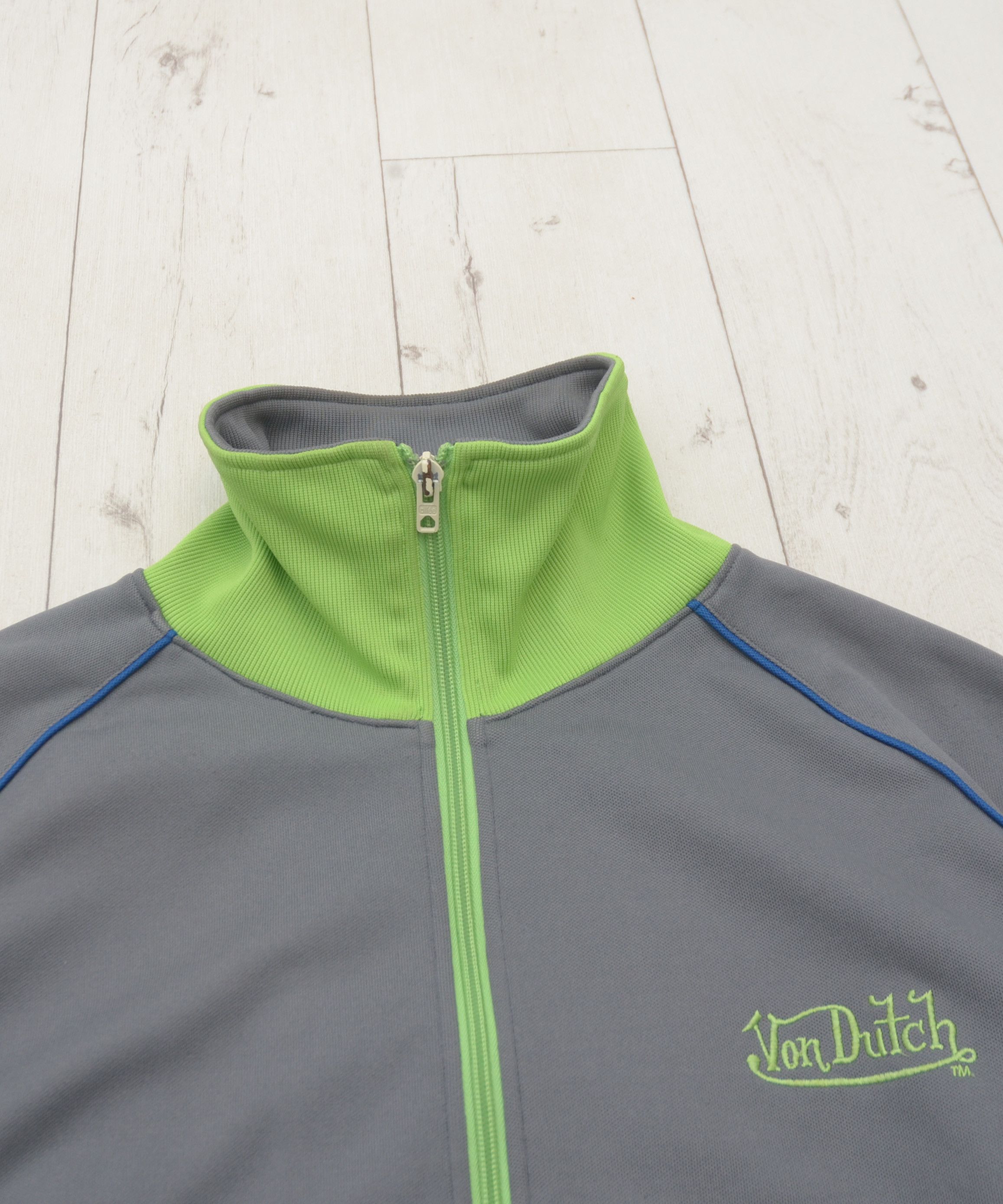 Japanese Brand × Von Dutch Vintage Von Dutch Track Jacket 🔥Kylie Jenner🔥 bomber Eye Size US XL / EU 56 / 4 - 9 Thumbnail