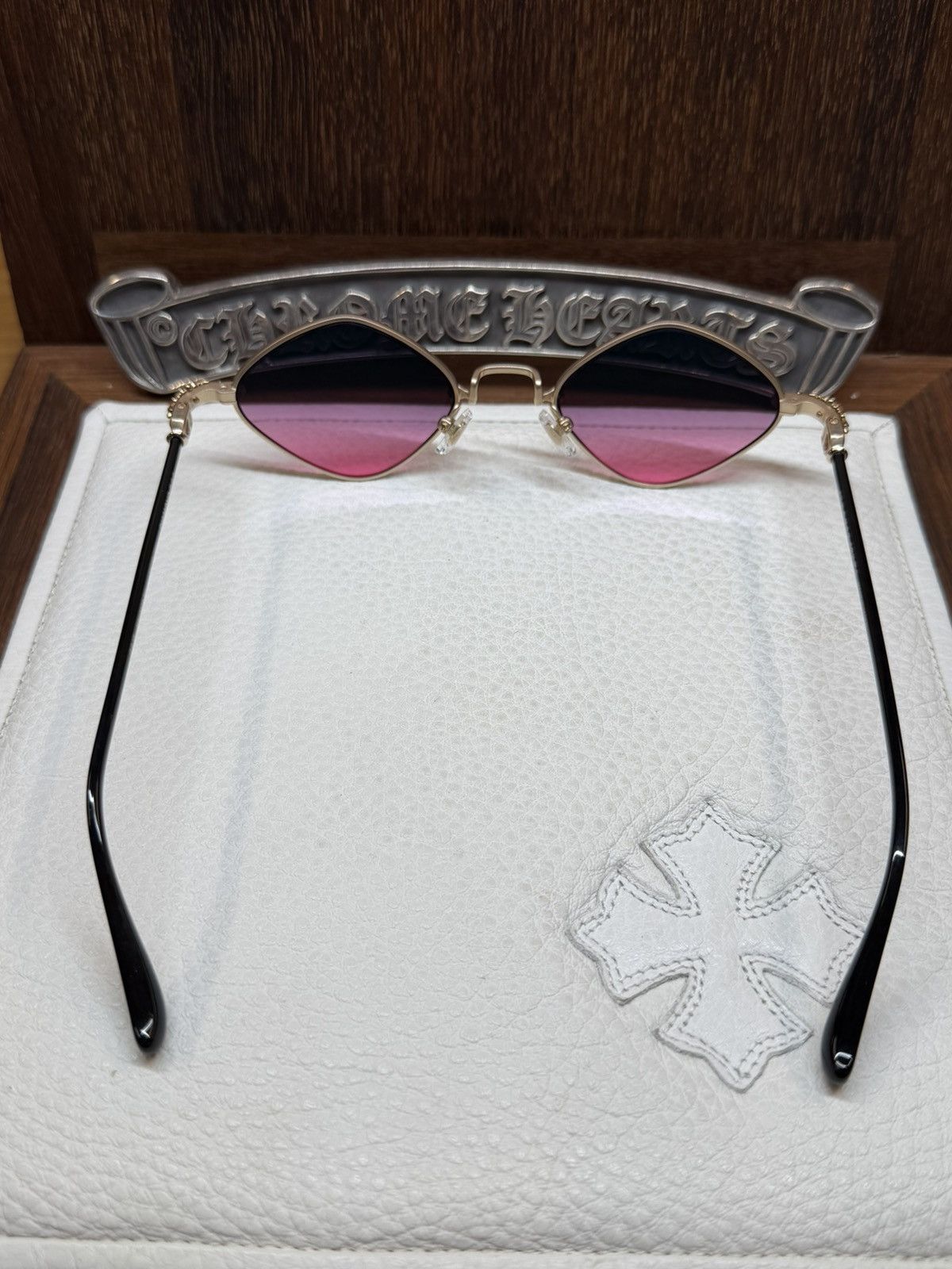 Chrome Hearts Chrome Hearts Diamond Dog Sunglasses Size ONE SIZE - 6 Thumbnail