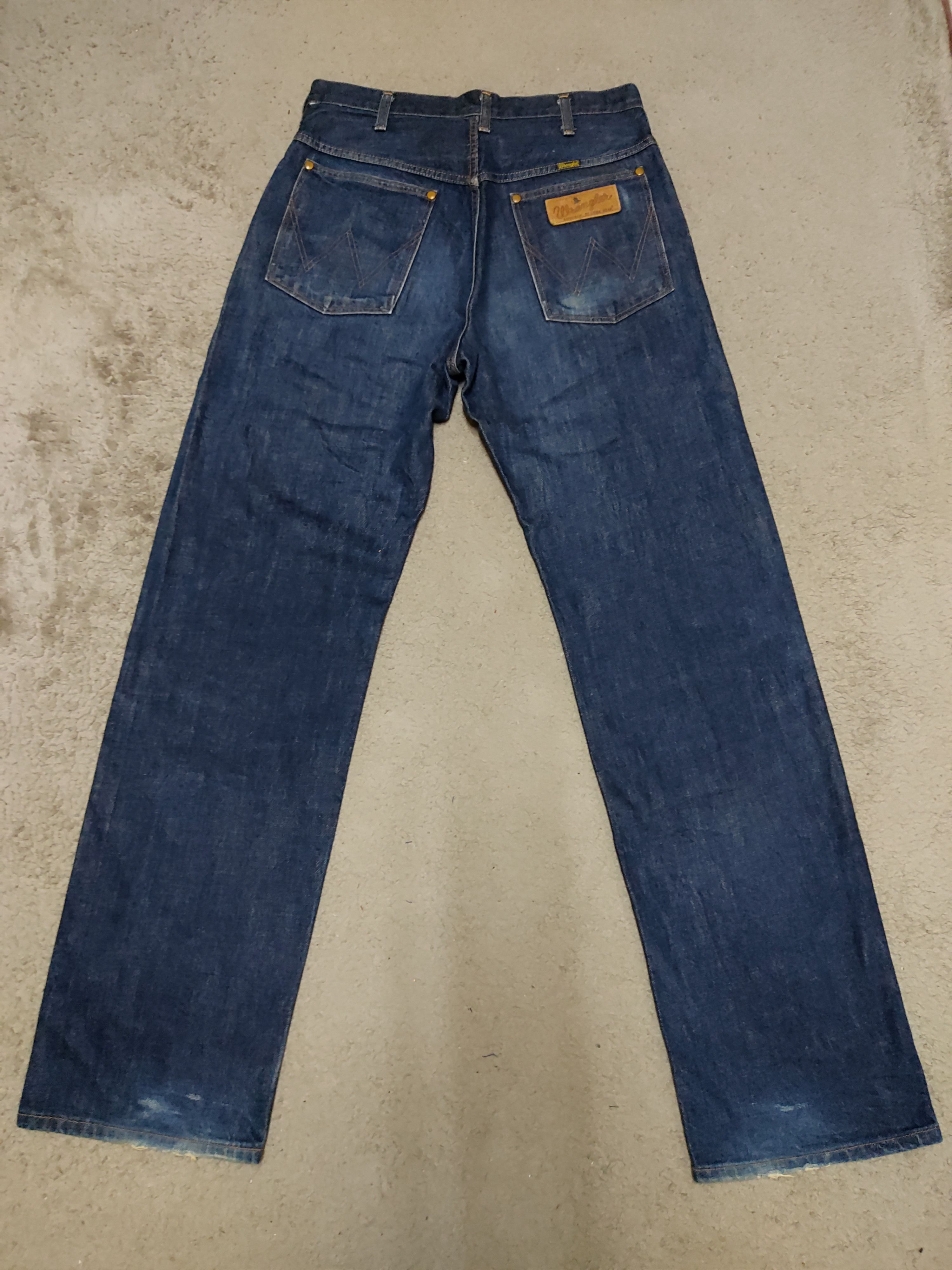 Wrangler Vintage Wrangler Blue Bell Selvage Jean's Size US 32 / EU 48 - 2 Thumbnail