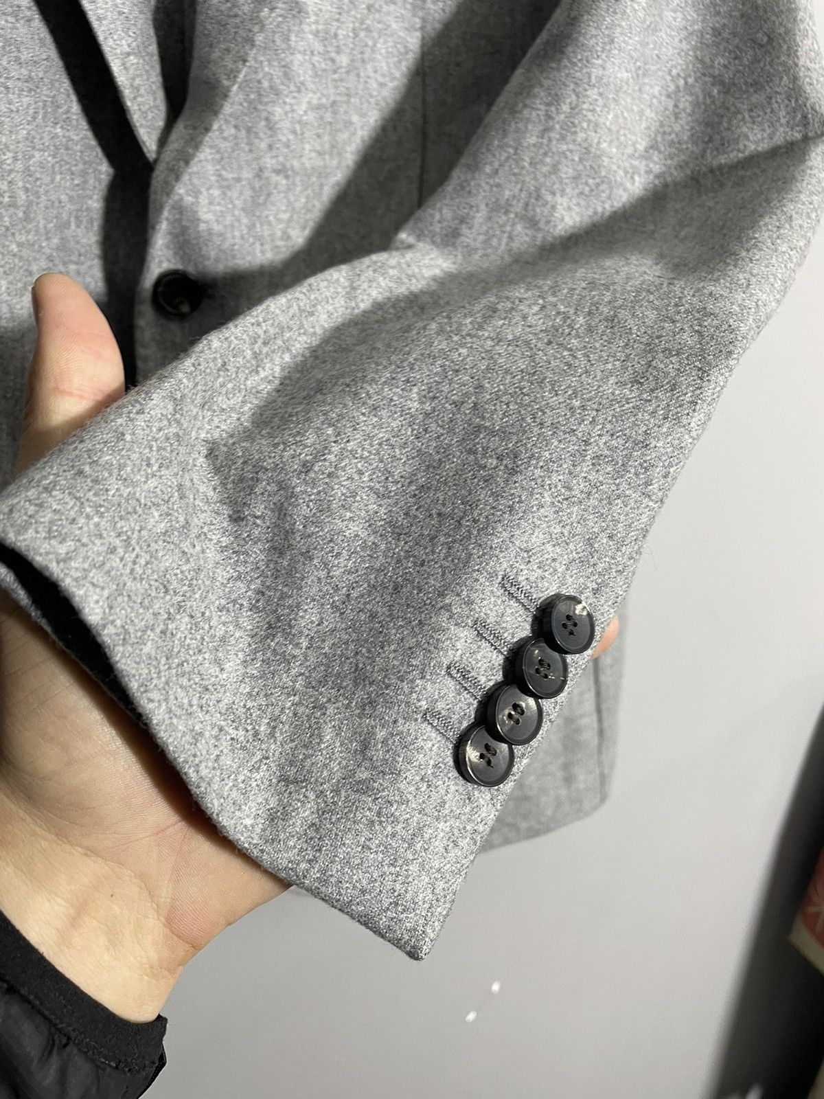 Other 0909 FATTO in Italia Vitale Barberis Canonico wool blazer Size 52R - 4 Thumbnail