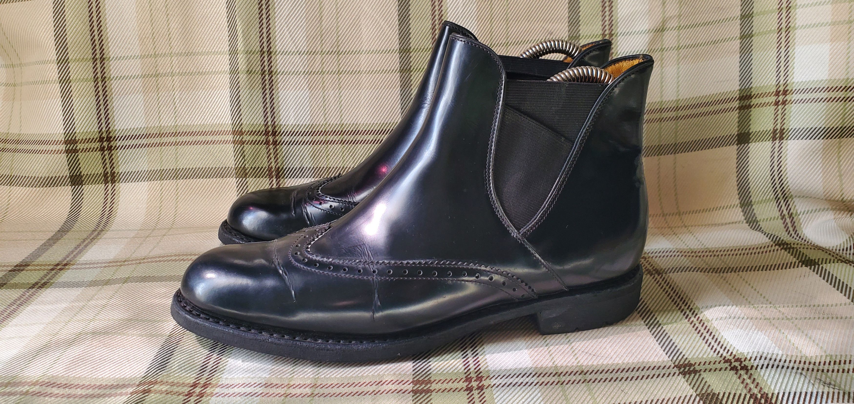 Paraboot Black Chelsea Boots