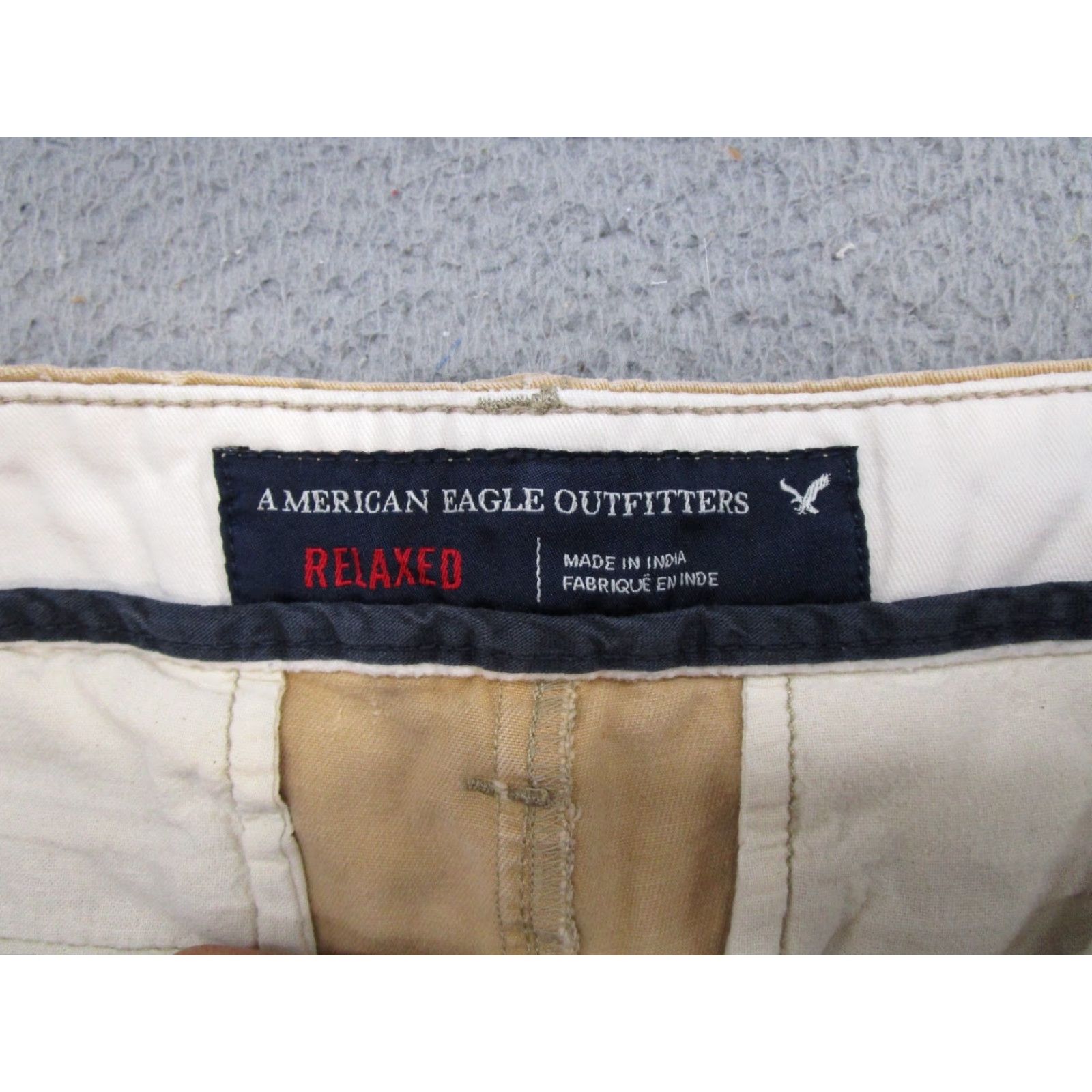 American Eagle Outfitters VTG Y2K American Eagle Relaxed Mens Khaki Pants Size 32x34 32x32 Inseam 32 Straight Leg Beigey Shirt? Size US 32 / EU 48 - 5 Thumbnail