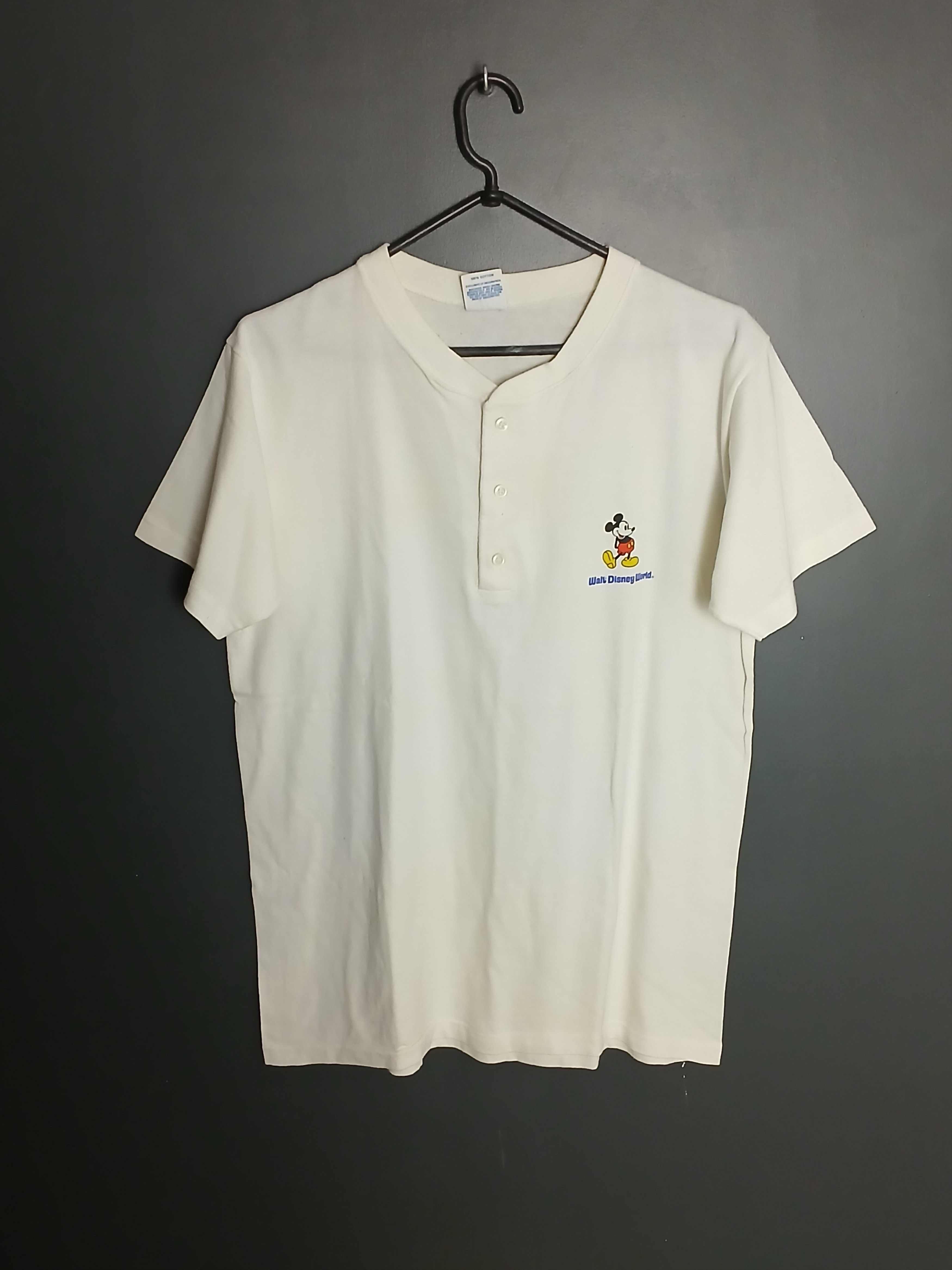 Disney × Vintage Vintage Disney Mickey Mouse Single Stitch T-Shirt Size US L / EU 52-54 / 3 - 1 Thumbnail