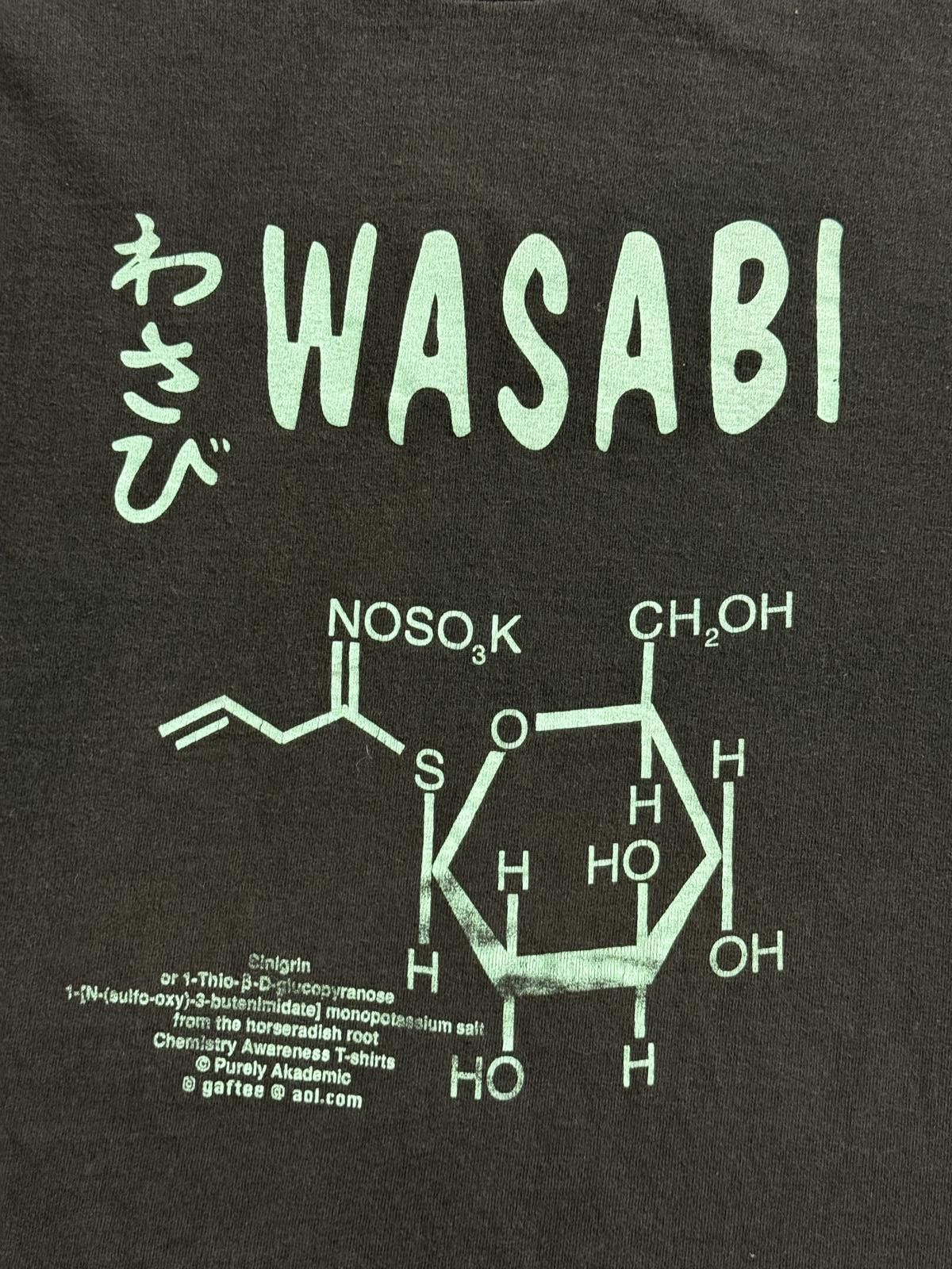 Fruit Of The Loom Vintage Wasabi T-shirt Chemistry Awareness Purely Akademic Size US XL / EU 56 / 4 - 3 Thumbnail