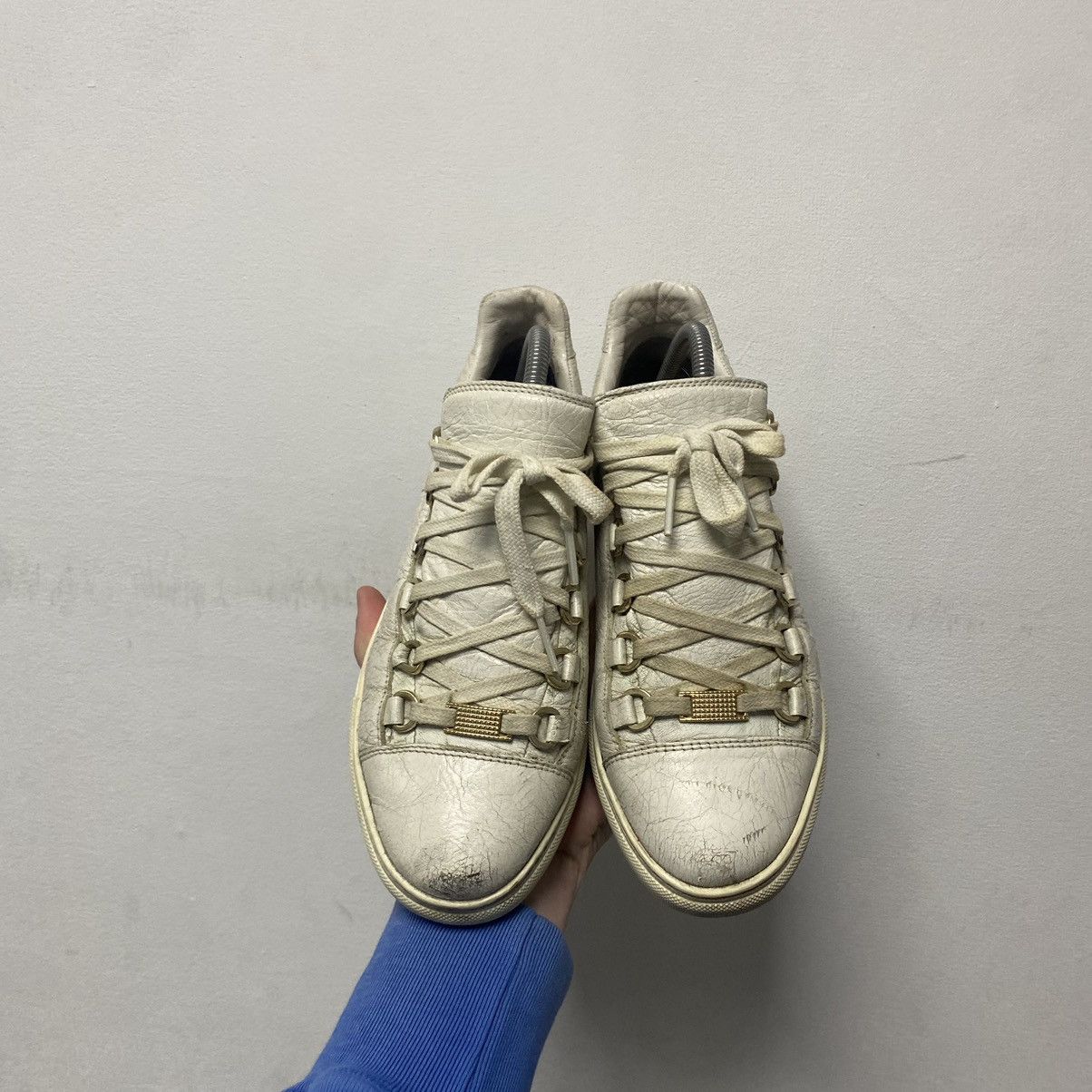 Balenciaga Balenciaga Arena Low Top Sneakers Size US 5 / EU 37 - 3 Thumbnail