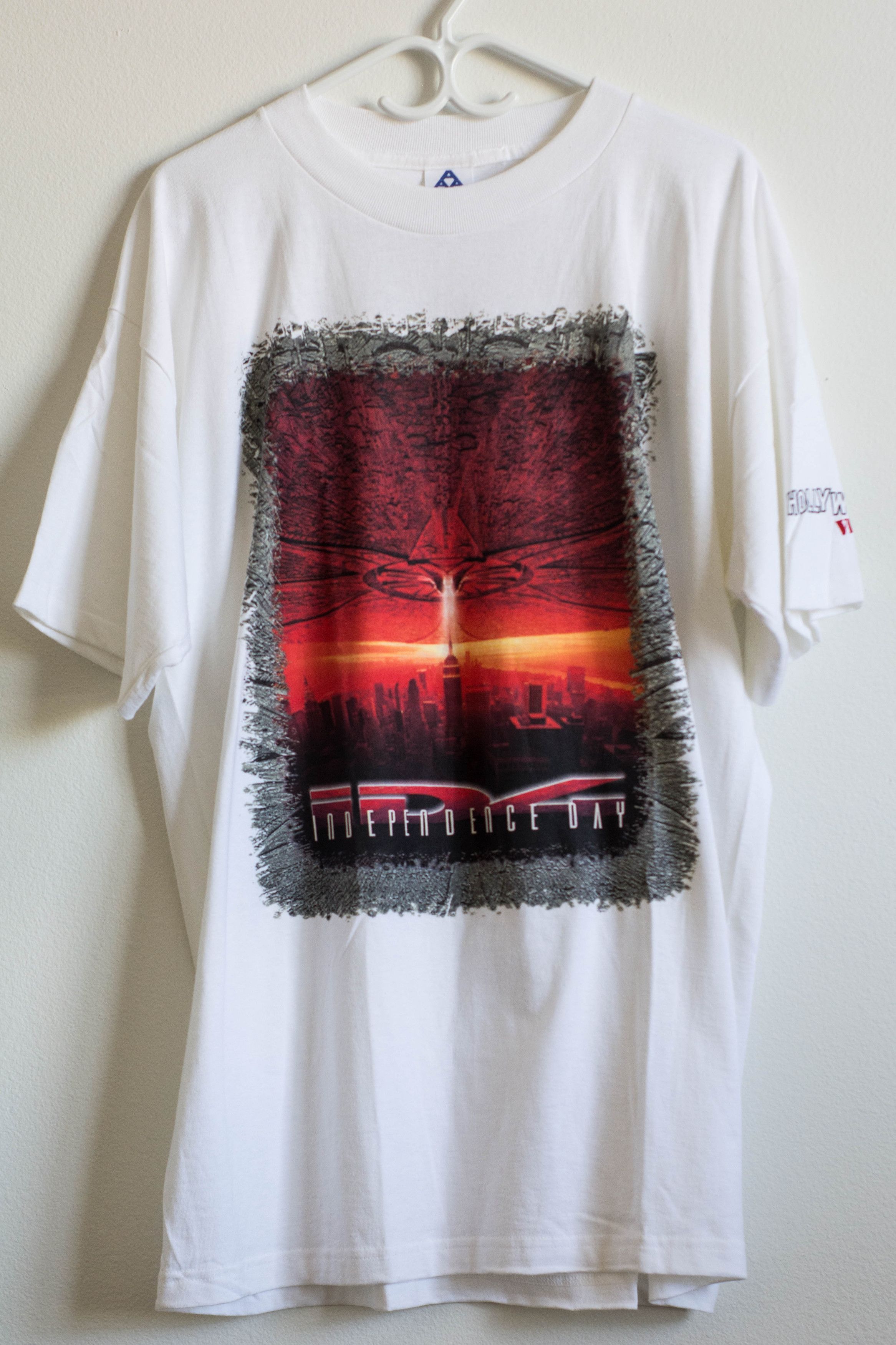 Vintage Independence Day Movie Promo 1996 T-Shirt size XL