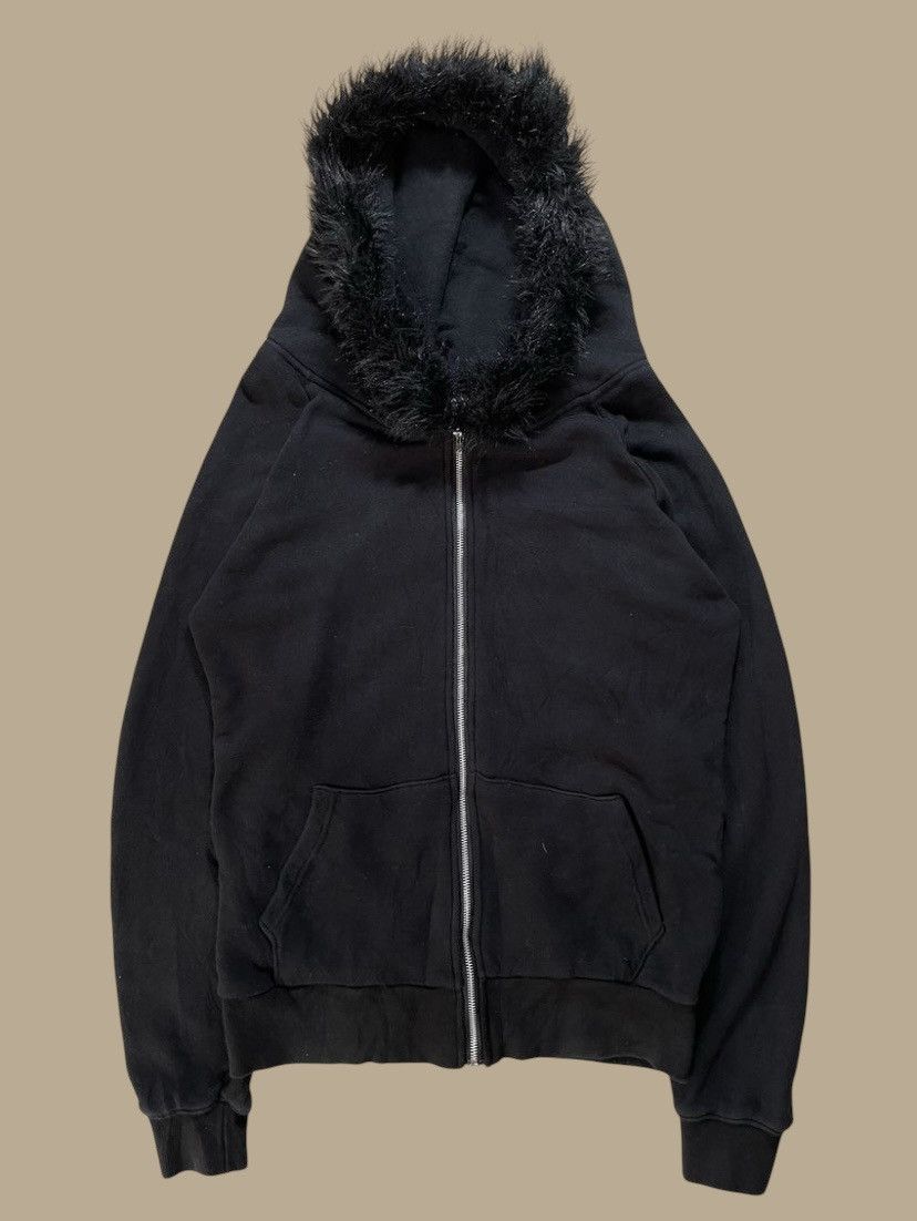 If Six Was Nine Black LGB If Six Was Nine Style Faux Fur Zip Hoodie Jacket Size US M / EU 48-50 / 2 - 1 Thumbnail