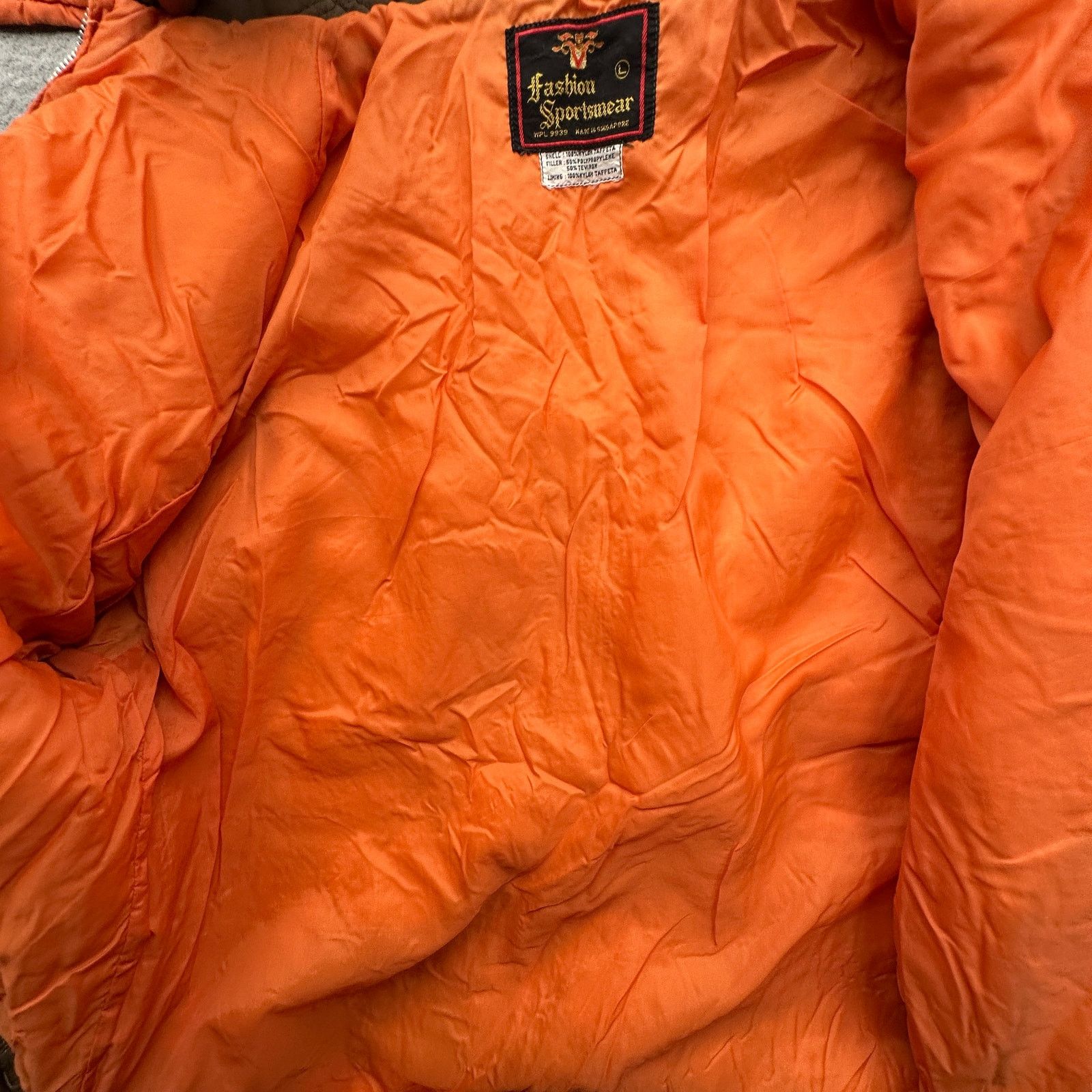 Auburn Sportswear Vintage 70s Fashion Sportswear Quilted Jacket Mens Large Size US L / EU 52-54 / 3 - 10 Thumbnail