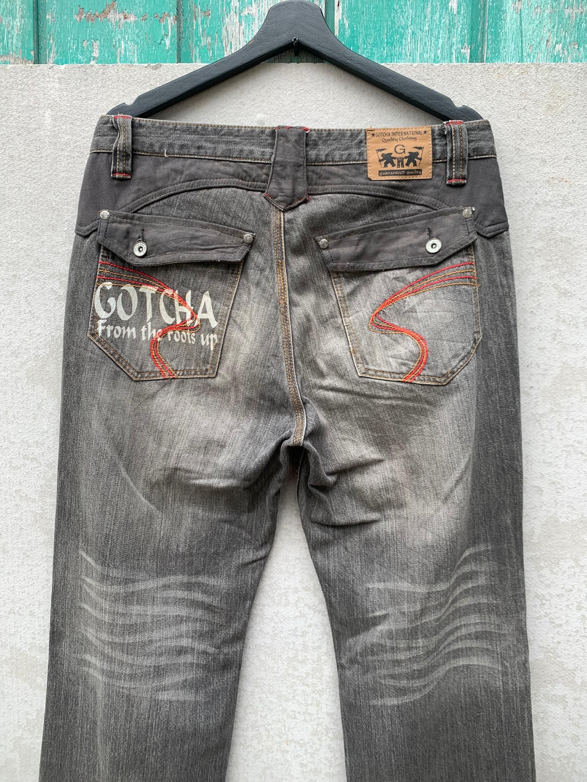 Gotcha × Japanese Brand × Vintage Vintage Gotcha Surf Jeans Pants Size US 34 / EU 50 - 4 Thumbnail