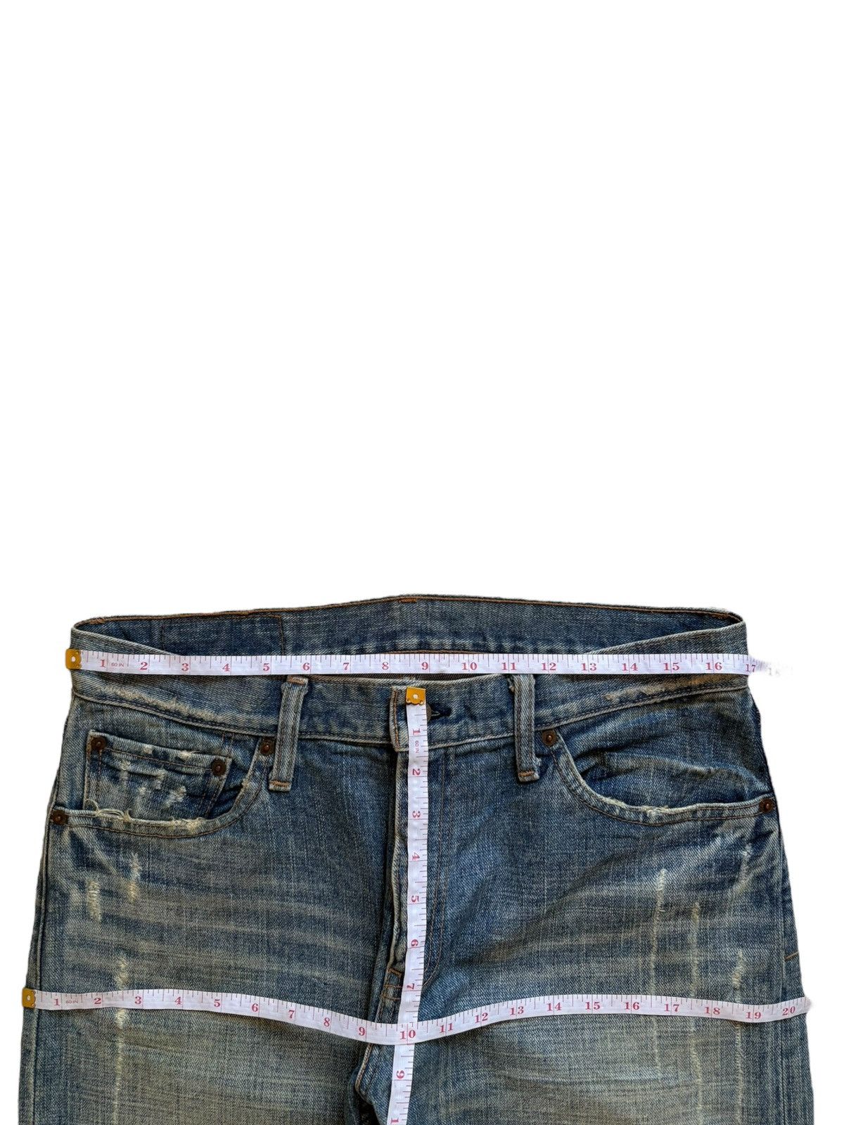Levi's Vintage 90s Levis 534 Mud Wash Distressed Baggy Jeans Size US 34 / EU 50 - 11 Thumbnail