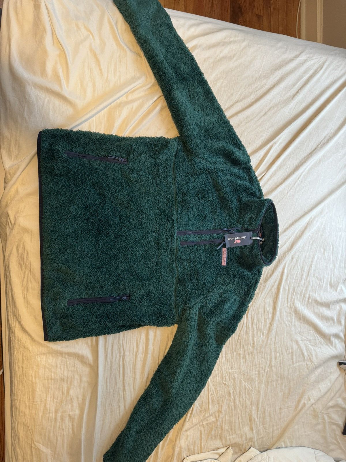 Vineyard Vines Vineyard Vines Green half zip up jacket Size US L / EU 52-54 / 3 - 2 Thumbnail