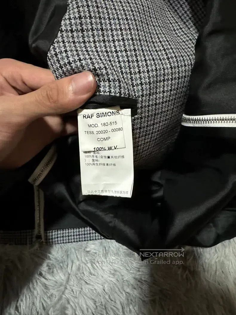 Raf Simons Raf Simons A check suit Size 48R - 7 Thumbnail