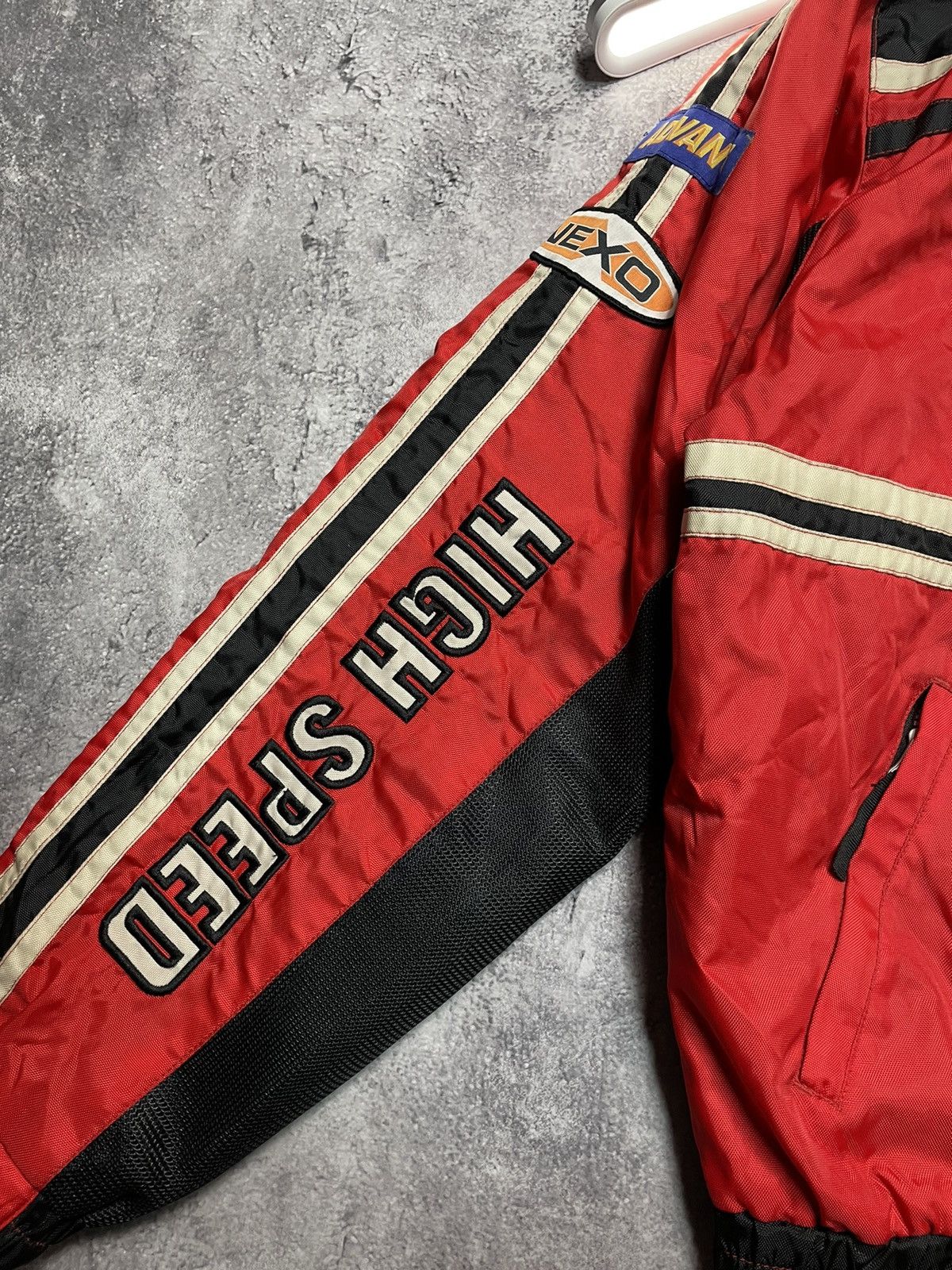 NASCAR Vtg Y2K High Speed Racing Bomber Jkt Archive Moto Size US XL / EU 56 / 4 - 4 Thumbnail