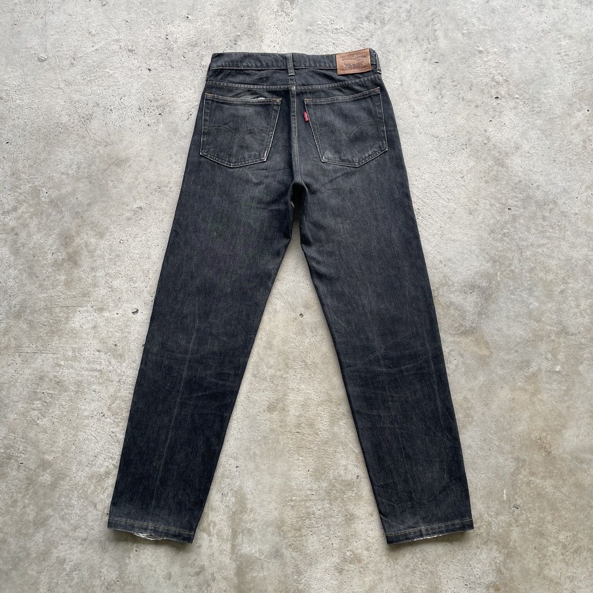 Levi's Vintage Clothing W29💥 Vintage Levi’s Black Jeans Faded Distressed Jeans Pants Size US 29 - 14 Thumbnail