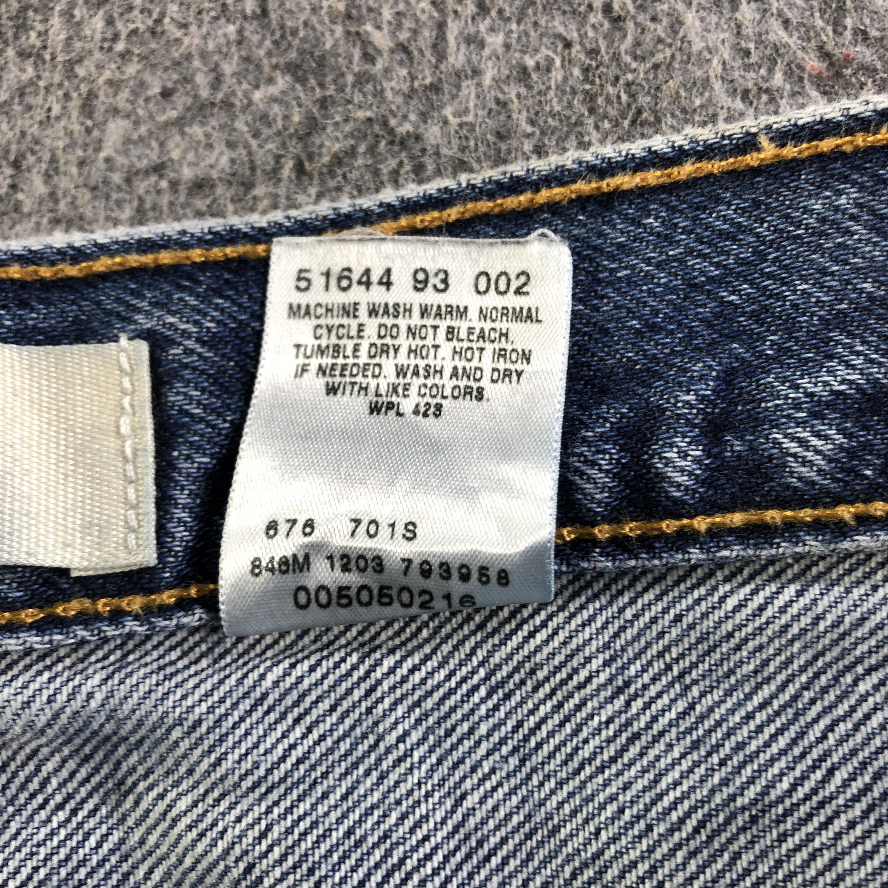 Levi's Vintage Blue Wash Levis 505 Jeans-J3713 Size US 32 / EU 48 - 12 Thumbnail