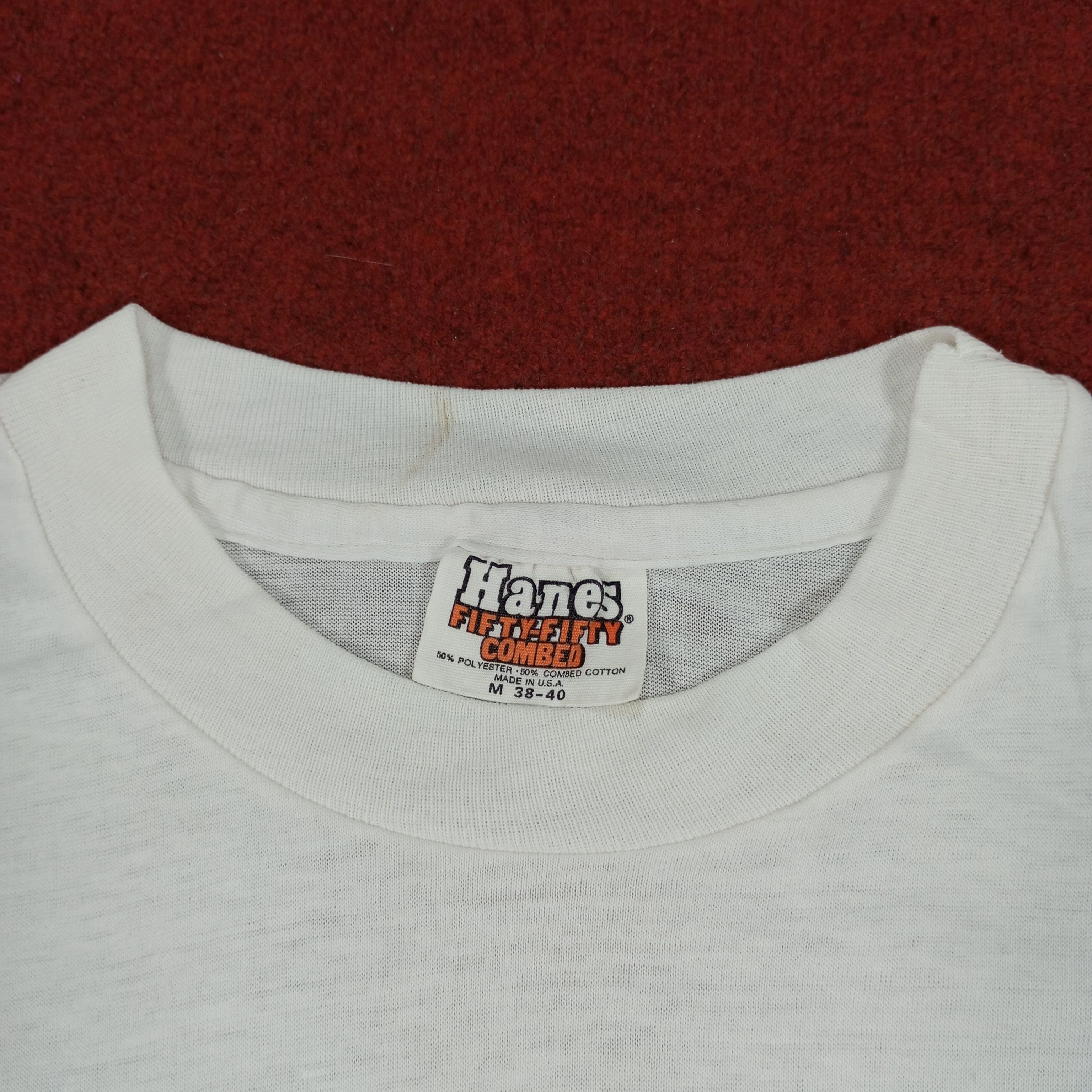 Hanes × Vintage Mindy Loves Poppie Vintage Hanes Tshirt Size US S / EU 44-46 / 1 - 8 Thumbnail