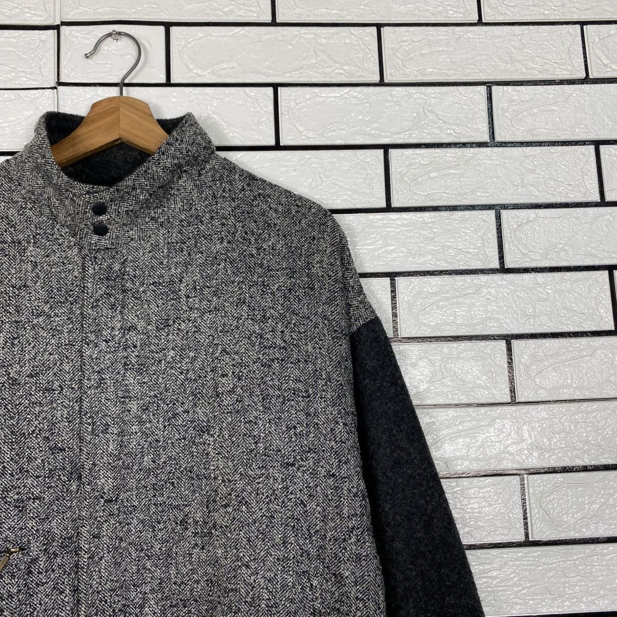 Issey Miyake 📌Vintage Wool Bomber Jacket Ginrei Rare Design Size US L / EU 52-54 / 3 - 7 Thumbnail