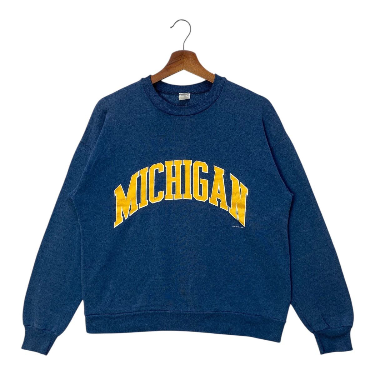 Logo 7 Vintage Michigan Sweatshirt Logo 7 Light Cotton Size Large Size US L / EU 52-54 / 3 - 1 Thumbnail