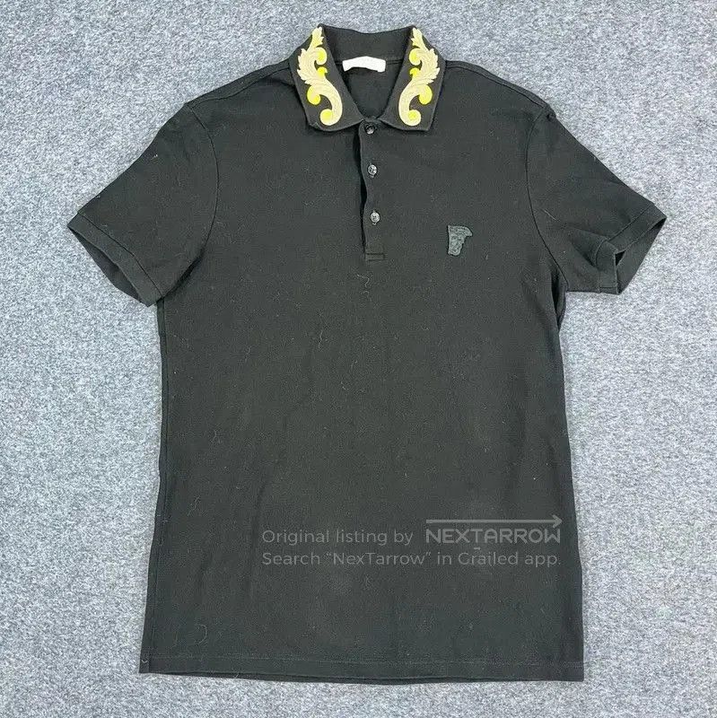 Versace Versace Black Cotton T-shirt for Women . Size M / US 6-8 / IT 42-44 - 1 Thumbnail