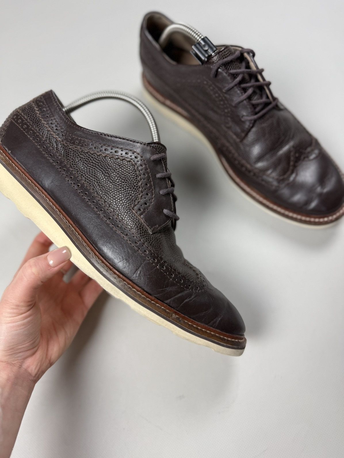 Polo Ralph Lauren Polo Ralph Lauren Men’s Oxford Leather Formal Shoes Size US 10 / EU 43 - 7 Thumbnail