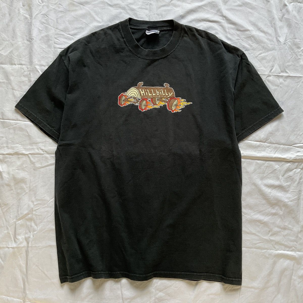 Rare 90s Hillbilly Dirtgear Black T-Shirt