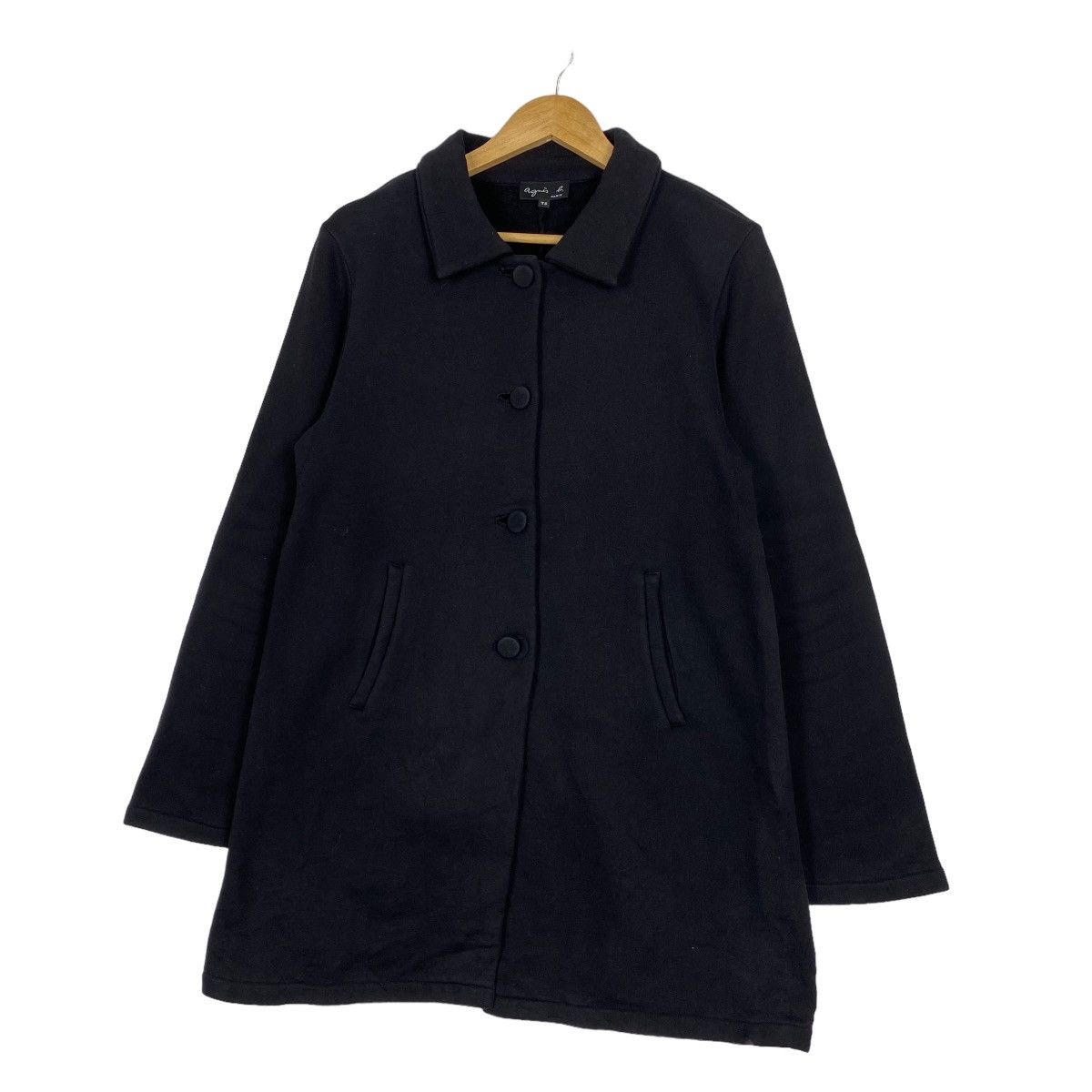 Japanese Brand × agnes b. Agnes B wool trenchcoat women Size M / US 6-8 / IT 42-44 - 2 Thumbnail