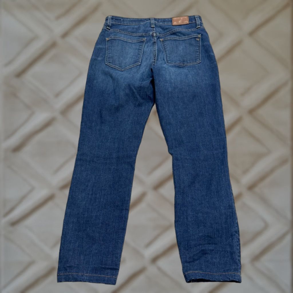 Madewell Madewell Jeans Women's Cropped High Rise 29x25 Blue Medium Wash Stretch Size 29" - 1 Thumbnail