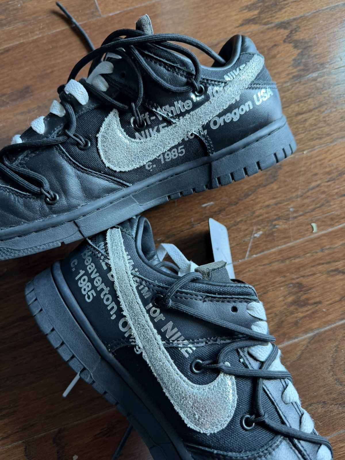Nike × Off-White Nike Off White Dunk Lot 50 Size 8.5 Size US 8.5 / EU 41-42 - 9 Thumbnail