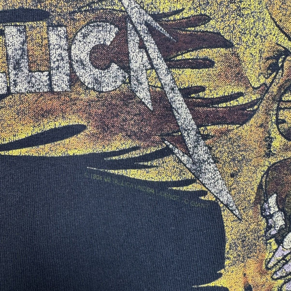 Vintage METALLICA 1994 Y2K TEE VINTAGE T-SHIRT HEAVY METAL HARD ROCK Size US L / EU 52-54 / 3 - 5 Thumbnail
