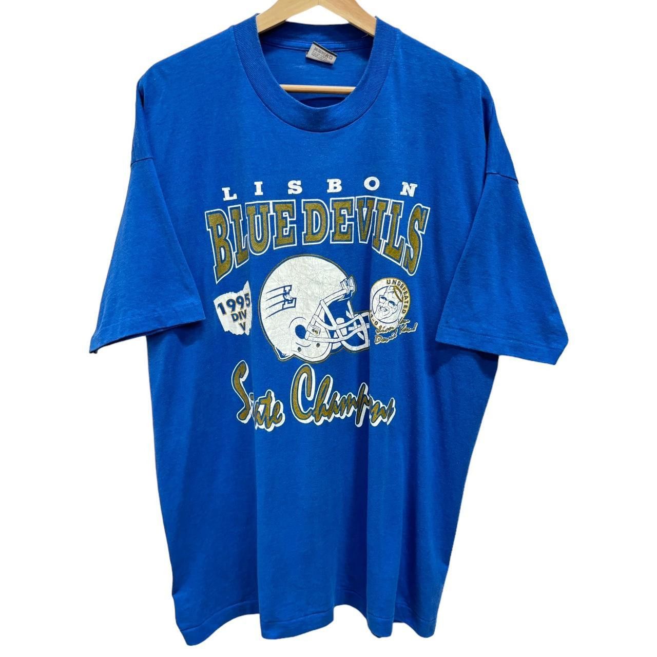 Vintage Vintage Lisbon Blue devils t-shirt size: 2XL Size US XXL / EU 58 / 5 - 1 Thumbnail